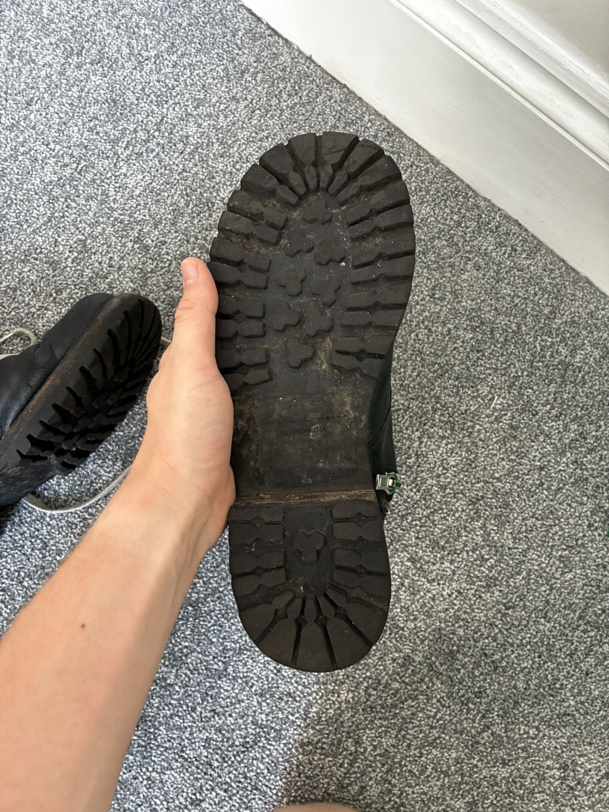Rick Owens Rick Owen’s Combat Boots Size US 10 / EU 43 - 6 Thumbnail