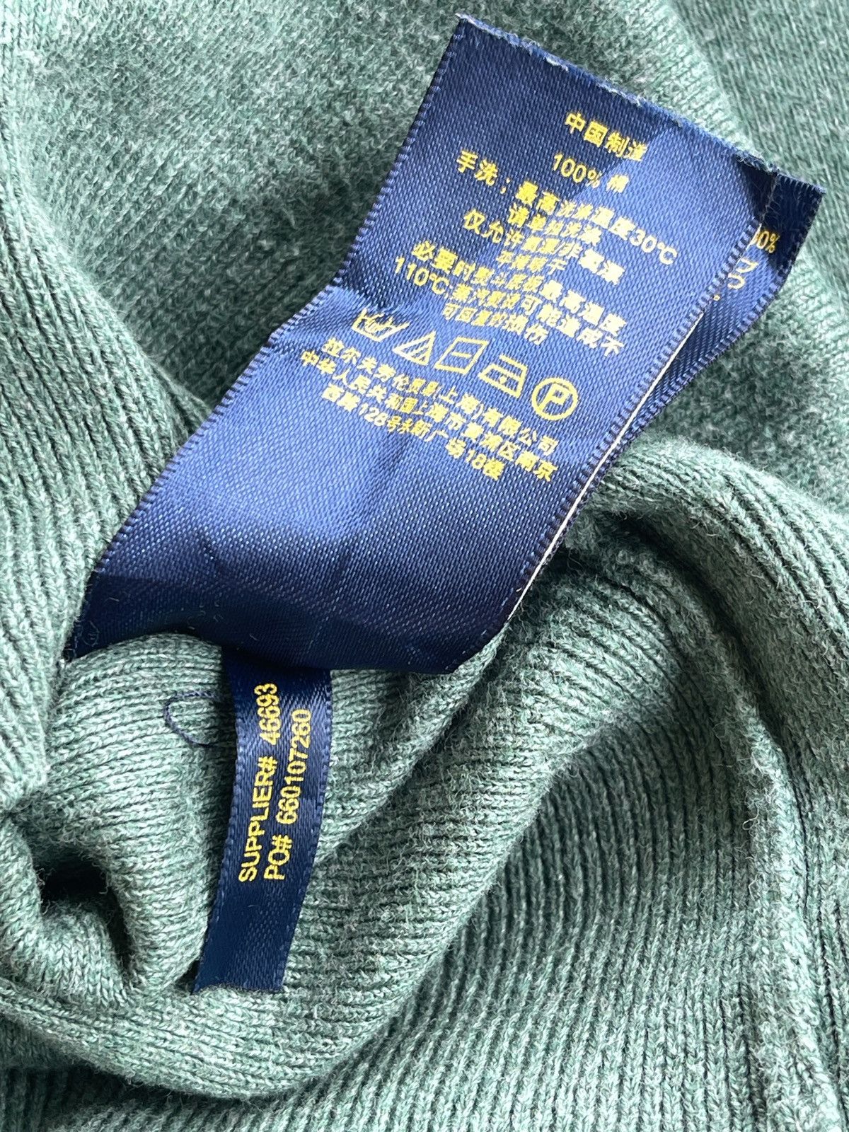 Polo Ralph Lauren Polo Ralph Lauren V-Neck Sweater Knitted Size US S / EU 44-46 / 1 - 12 Thumbnail