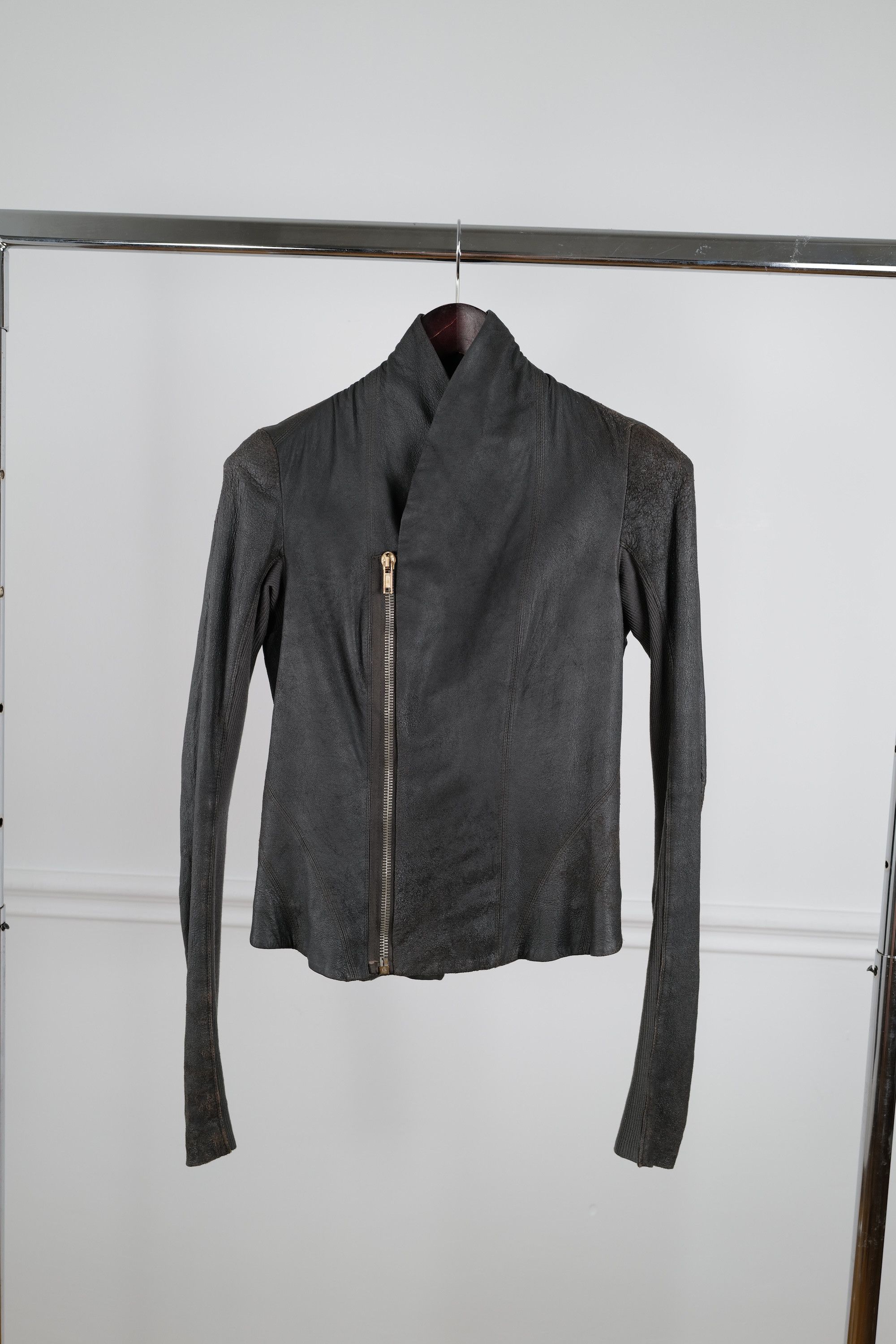 Rick Owens RICK OWENS LAMB LEATHER JACKET Size M / US 6-8 / IT 42-44 - 19 Thumbnail