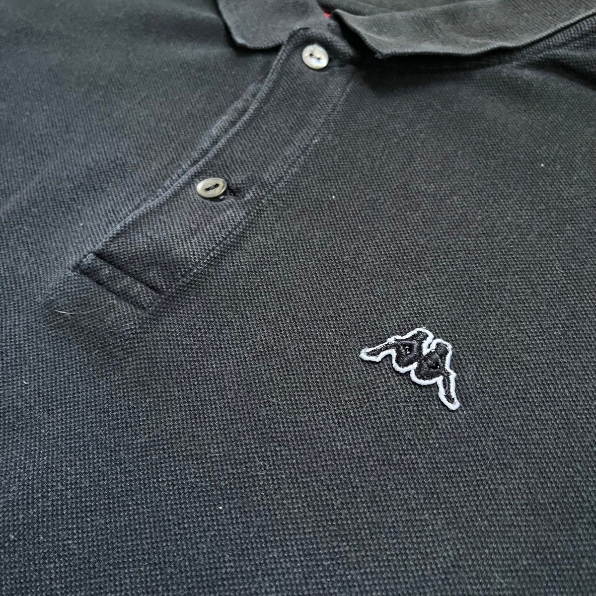 Kappa Vintage Robe di Kappa Black Polo Shirt – XL Size US XL / EU 56 / 4 - 2 Thumbnail