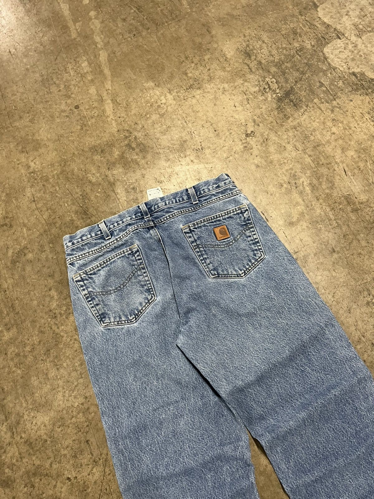 Carhartt × Vintage Carhartt vintage baggy fit denim pants skater hype rare Size US 36 / EU 52 - 3 Thumbnail