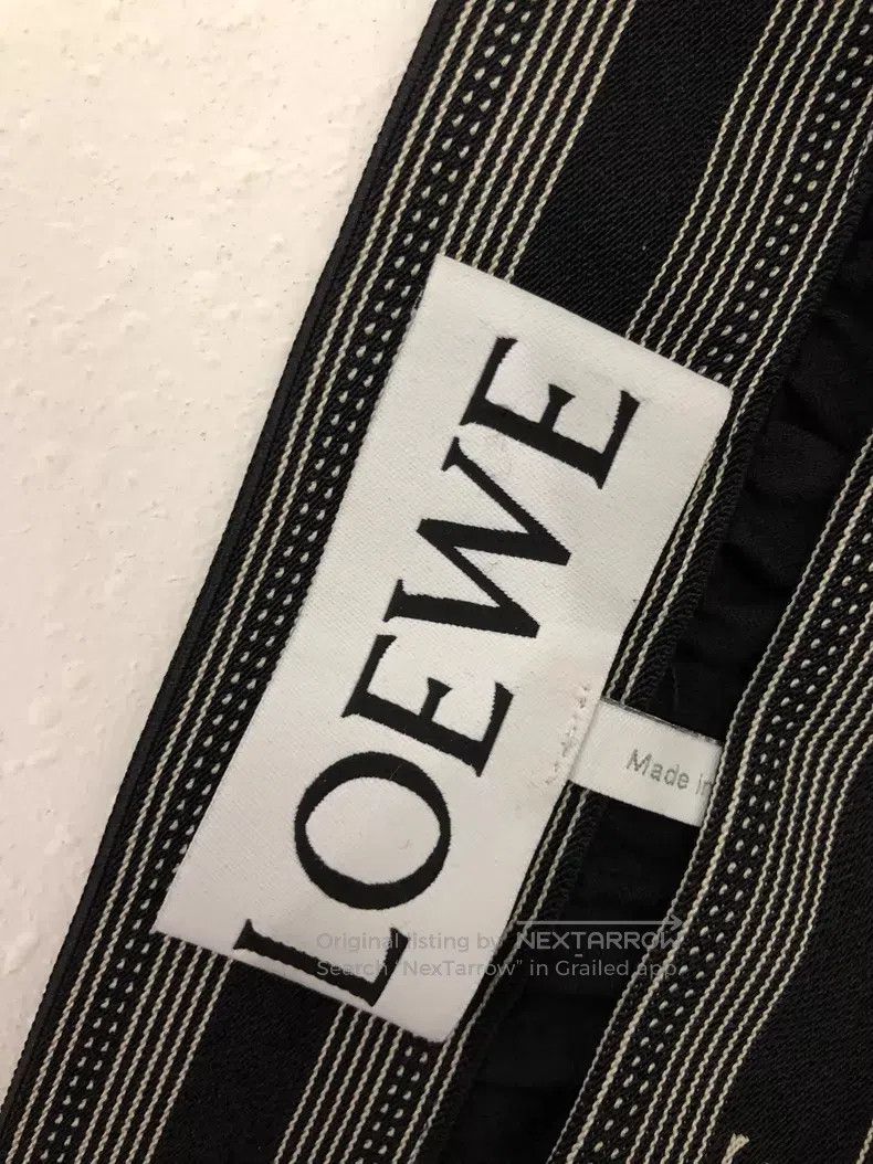 Loewe Loewe size XS Logo Black Casual Short Pants Size 22" - 4 Thumbnail