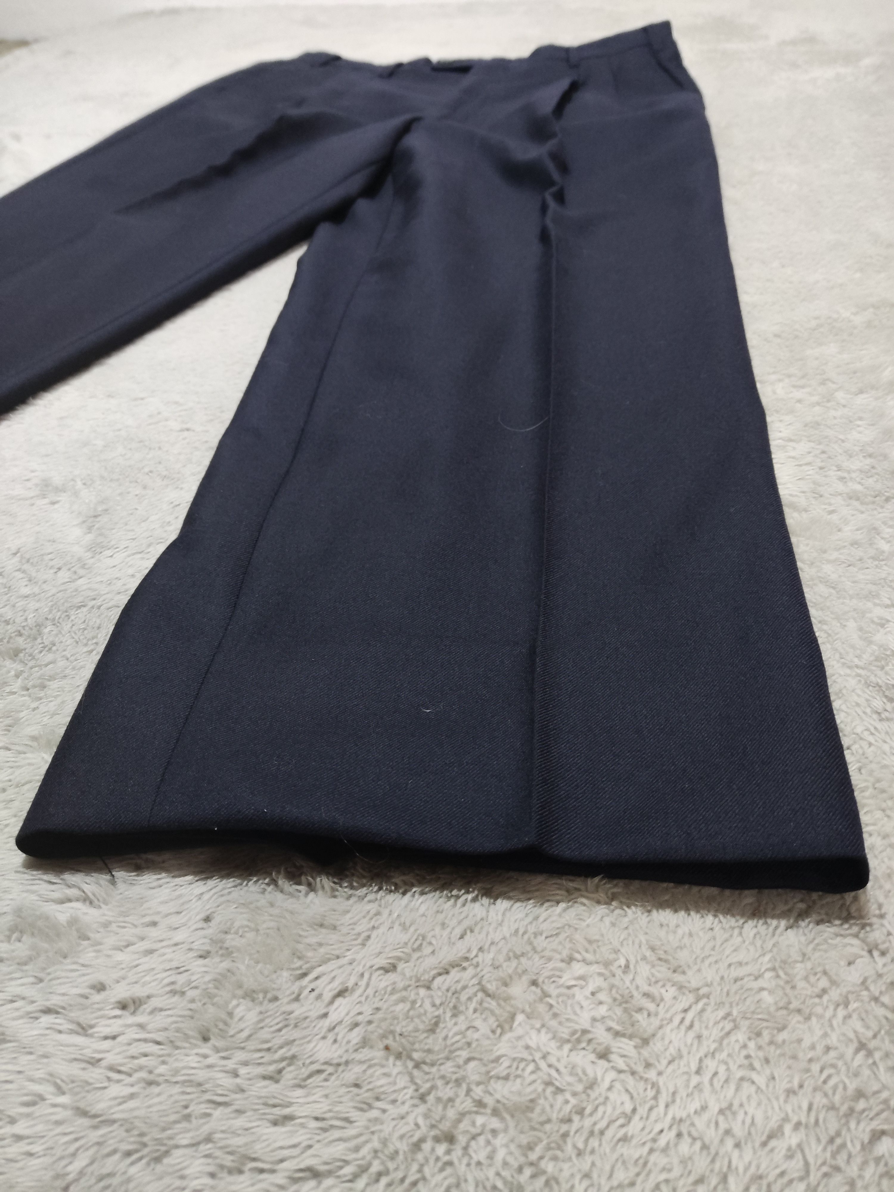 Pierre Cardin VTG Pierre Cardin Paris Deadstock 100% Wool Pleated Trousers Size US 33 - 7 Thumbnail