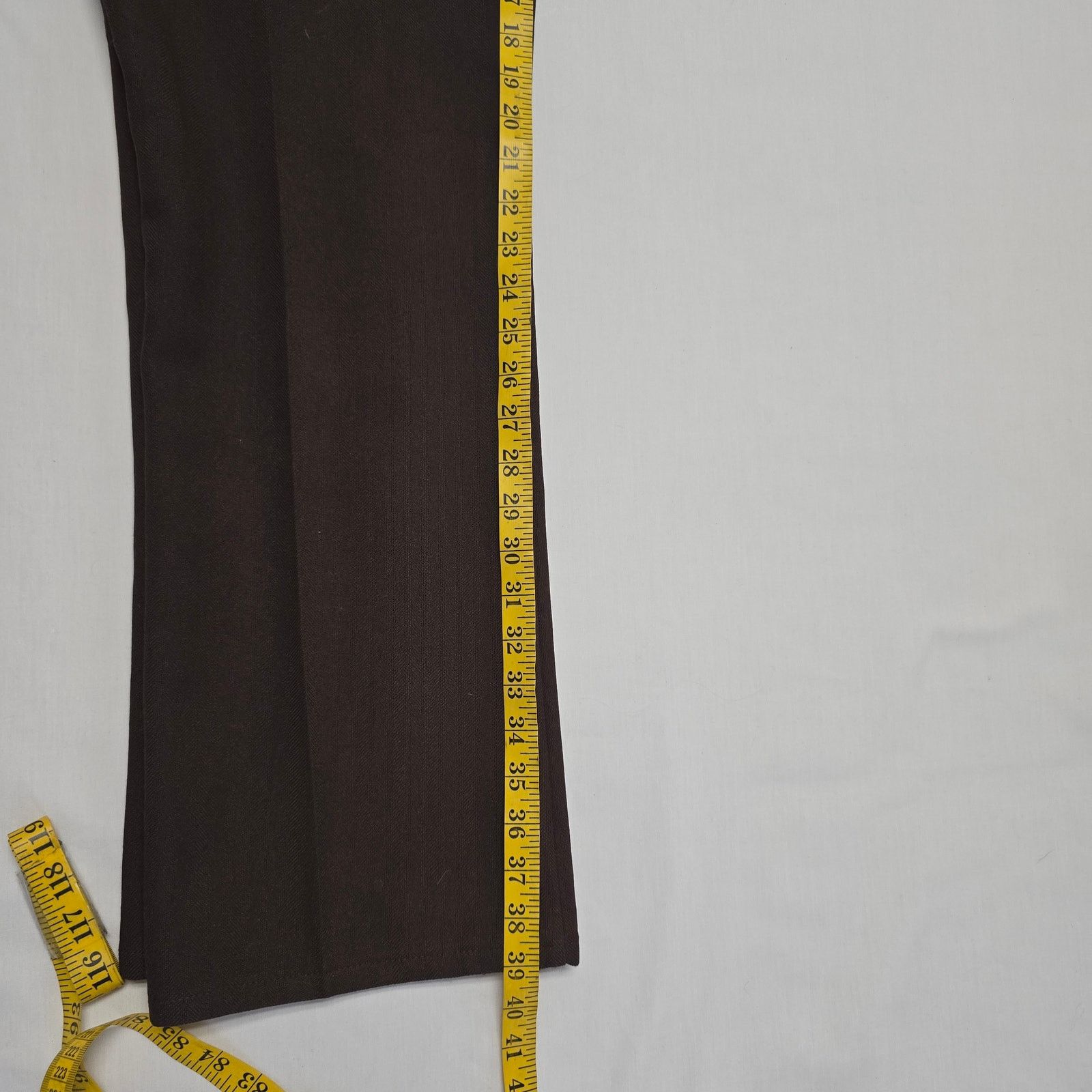 Levi's Vintage Levis Bootcut Pants Mens 34x29 Herringbone Western Size US 34 / EU 50 - 13 Thumbnail