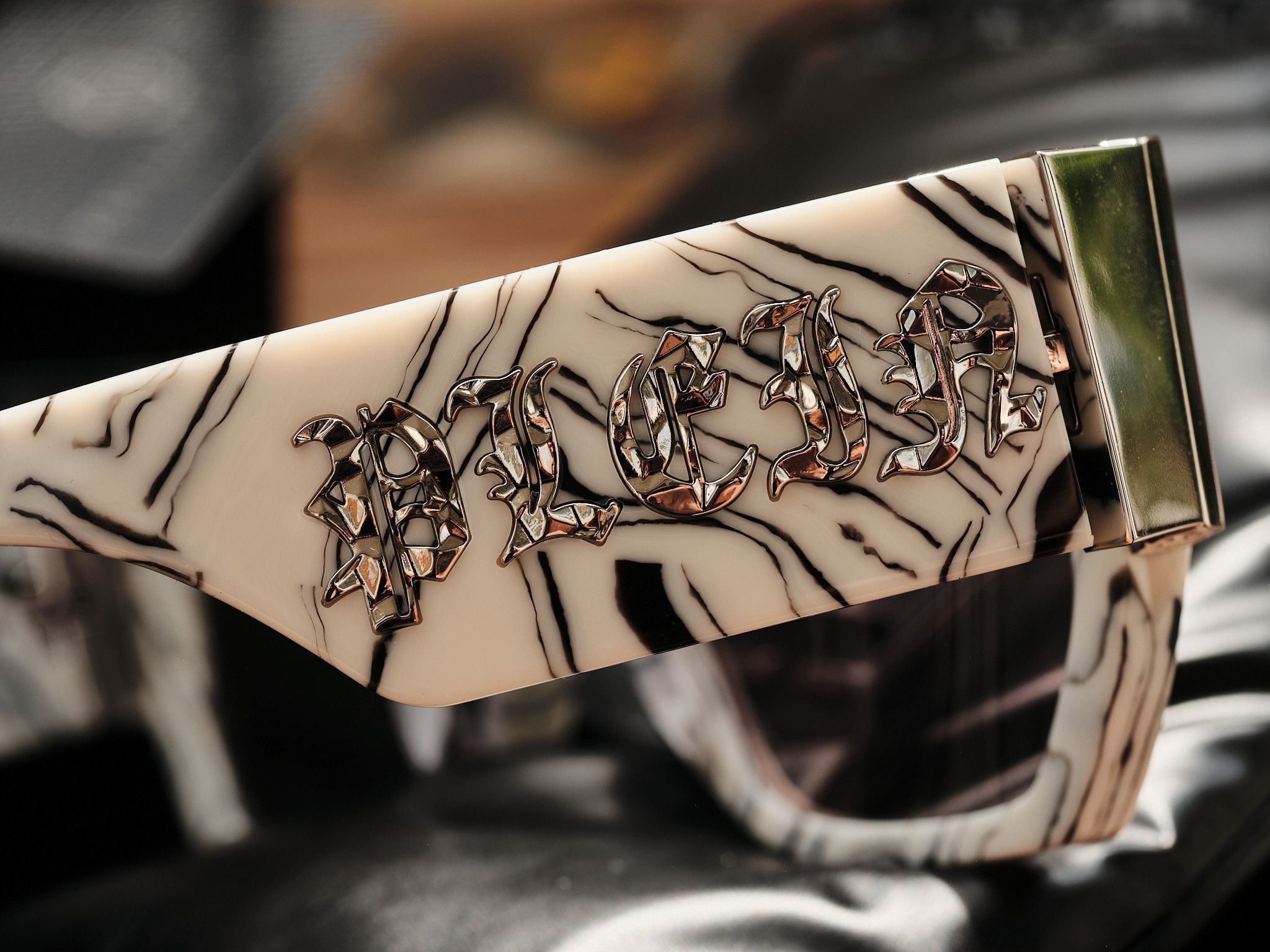 Philipp Plein Sunglasses Philipp Plein SPP094M 09YL 54 - new Size ONE SIZE - 4 Thumbnail