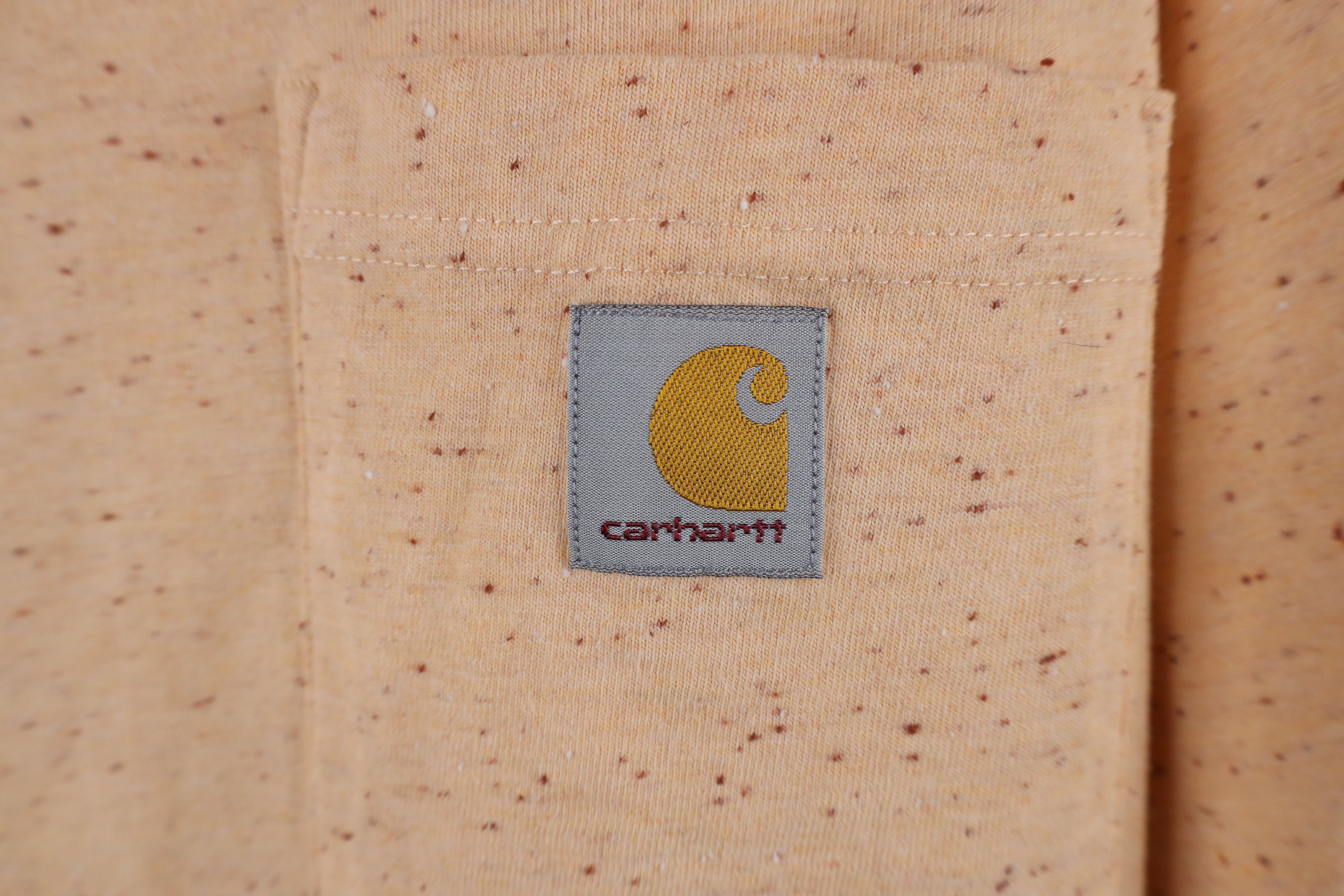 Carhartt × Vintage Vintage Carhartt Fit Rainbow Fleck Spell Out Pocket T-Shirt Size US M / EU 48-50 / 2 - 4 Thumbnail