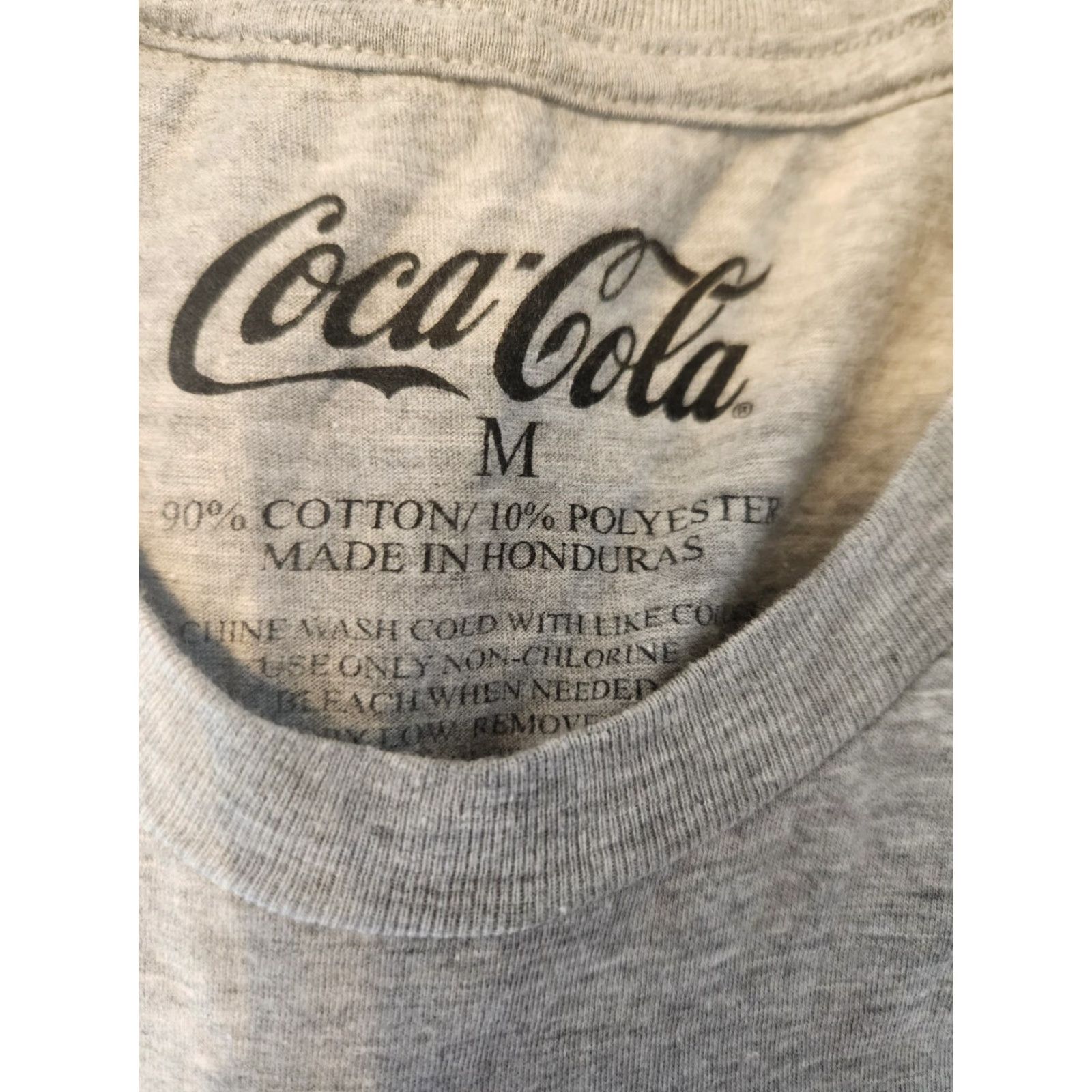 Vintage Coca-Cola Unisex Gray T-shirt Size M Have A Coke And Smile Shirt Short Sleeve Round Neck Logo 90s Retro Mens Womens Boys Girls Size US M / EU 48-50 / 2 - 2 Thumbnail