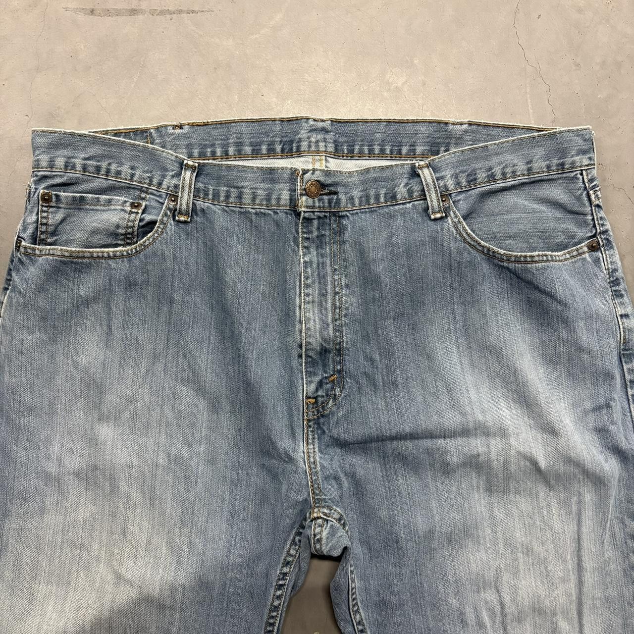 Levi's Crazy Vintage Y2K/2000s Levis Baggy Light Blue Blue Wash 559 Denim Jeans! Size US 42 / EU 58 - 4 Thumbnail