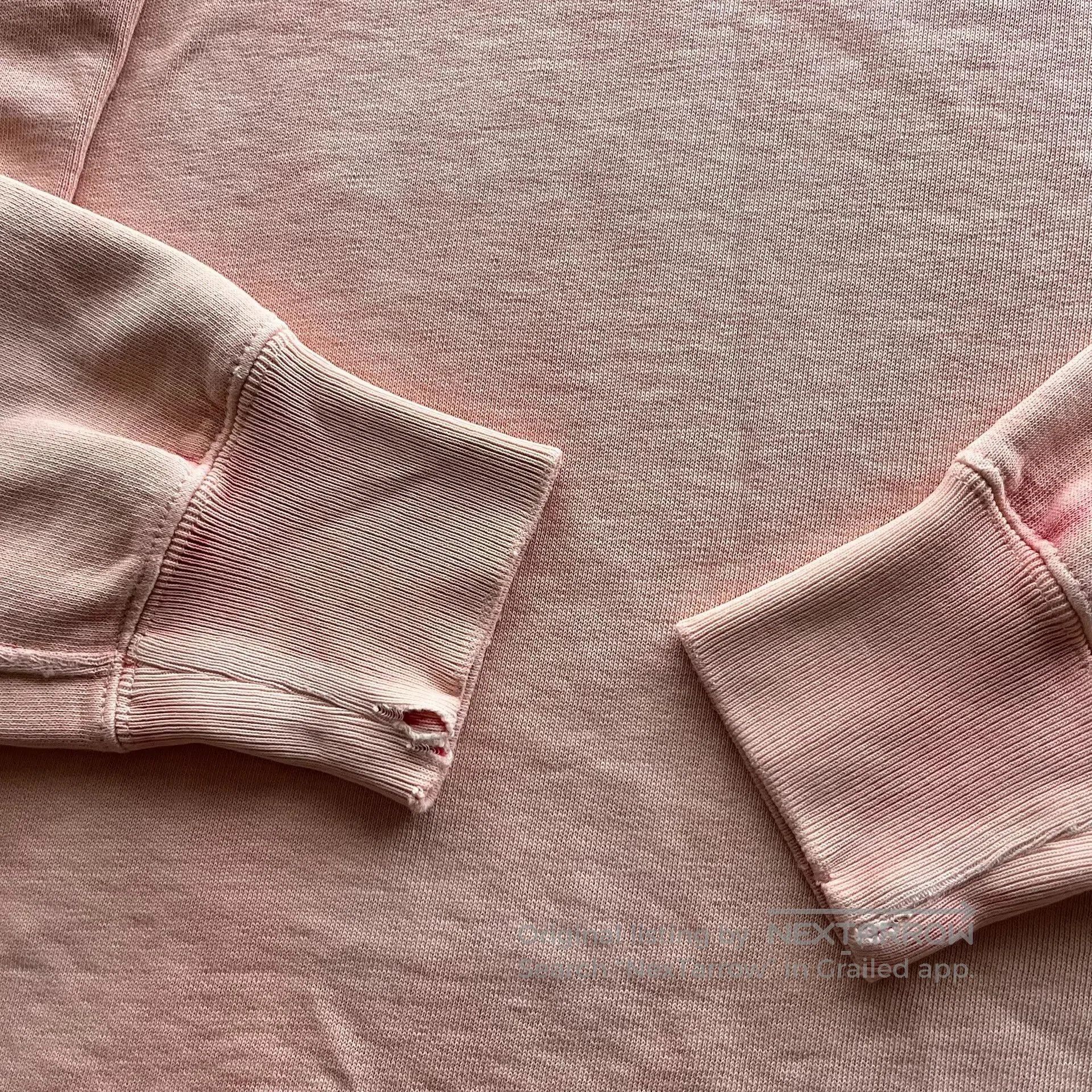 RRL Ralph Lauren RRL Pink Henley Sweater. Size US S / EU 44-46 / 1 - 6 Thumbnail