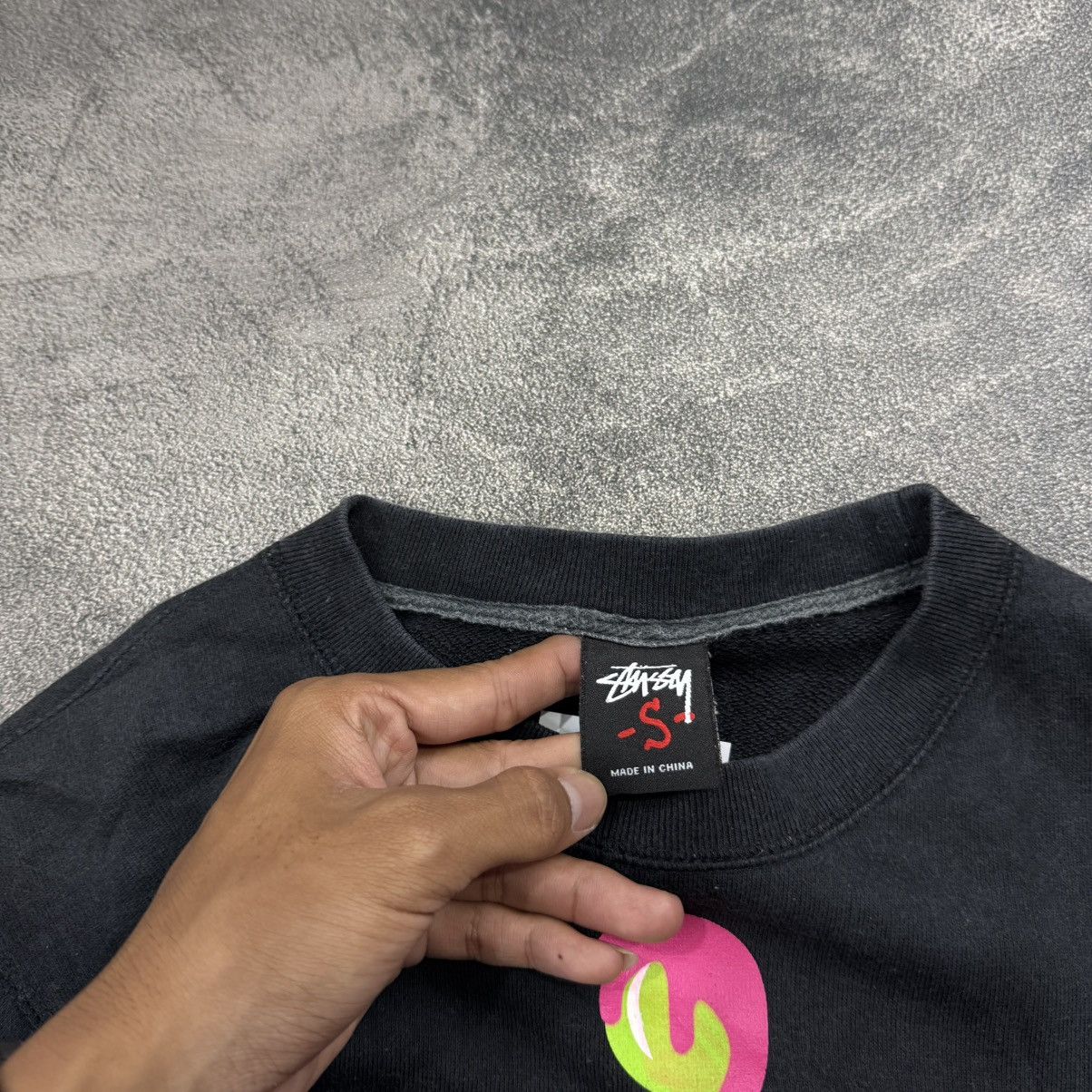 Stussy Vintage STUSSY crown lolli black sweat Size US M / EU 48-50 / 2 - 3 Thumbnail
