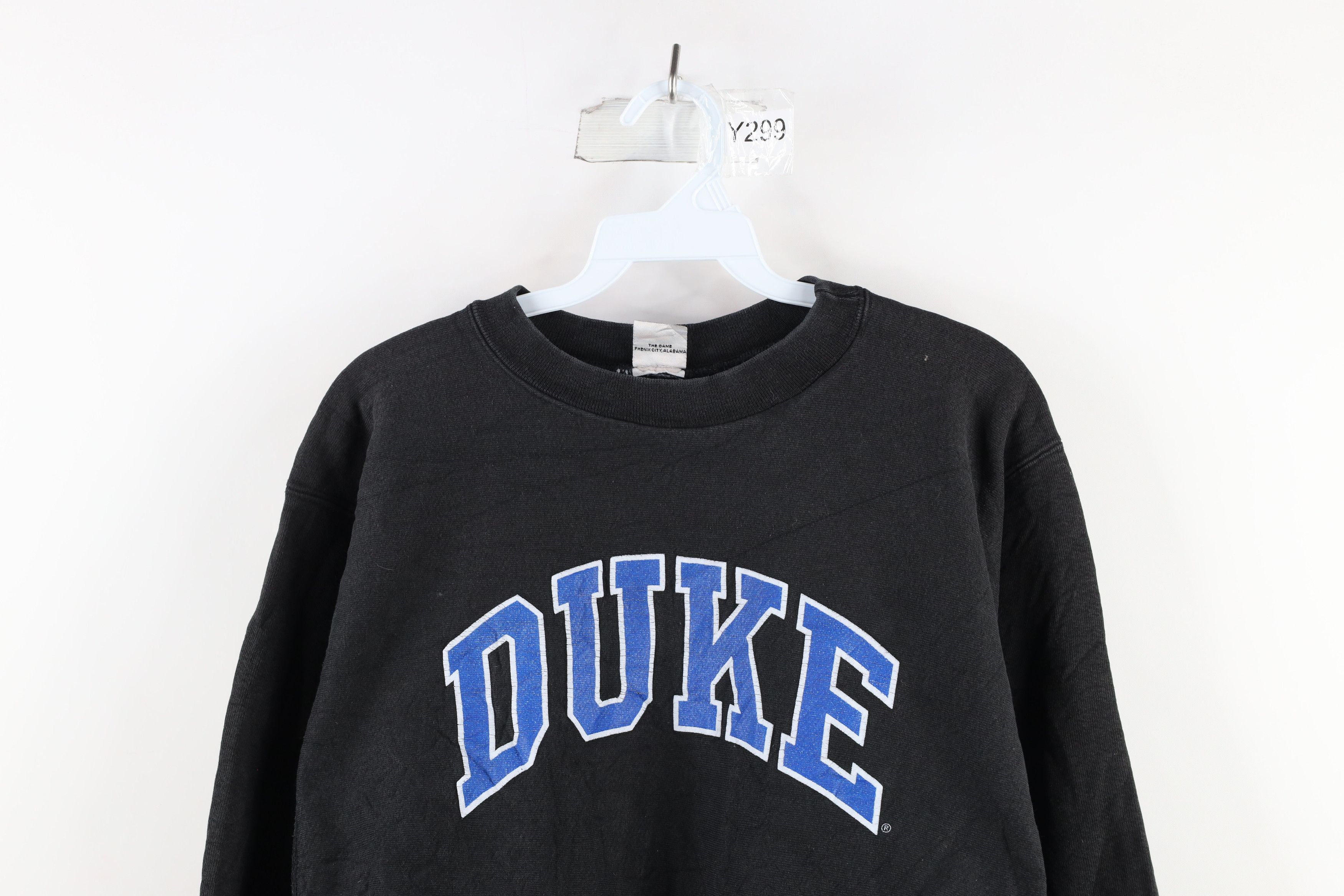 Vintage Vintage 90s The Game Duke University Sweatshirt Black Size US M / EU 48-50 / 2 - 2 Thumbnail