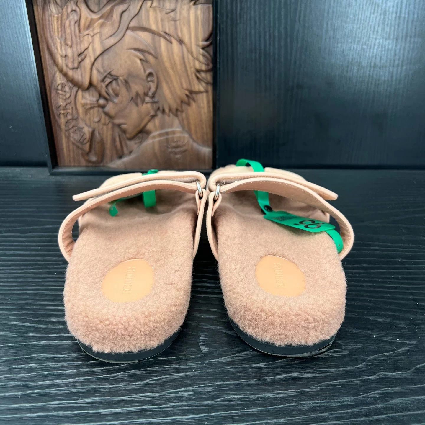 Hermes Hermes Chypre Brown Slippers 39 Size US 8 / IT 38 - 5 Thumbnail