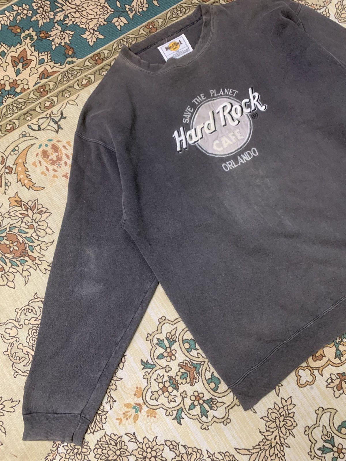 Hard Rock Cafe VINTAGE HARD ROCK SWEATSHIRTS Size US L / EU 52-54 / 3 - 2 Thumbnail
