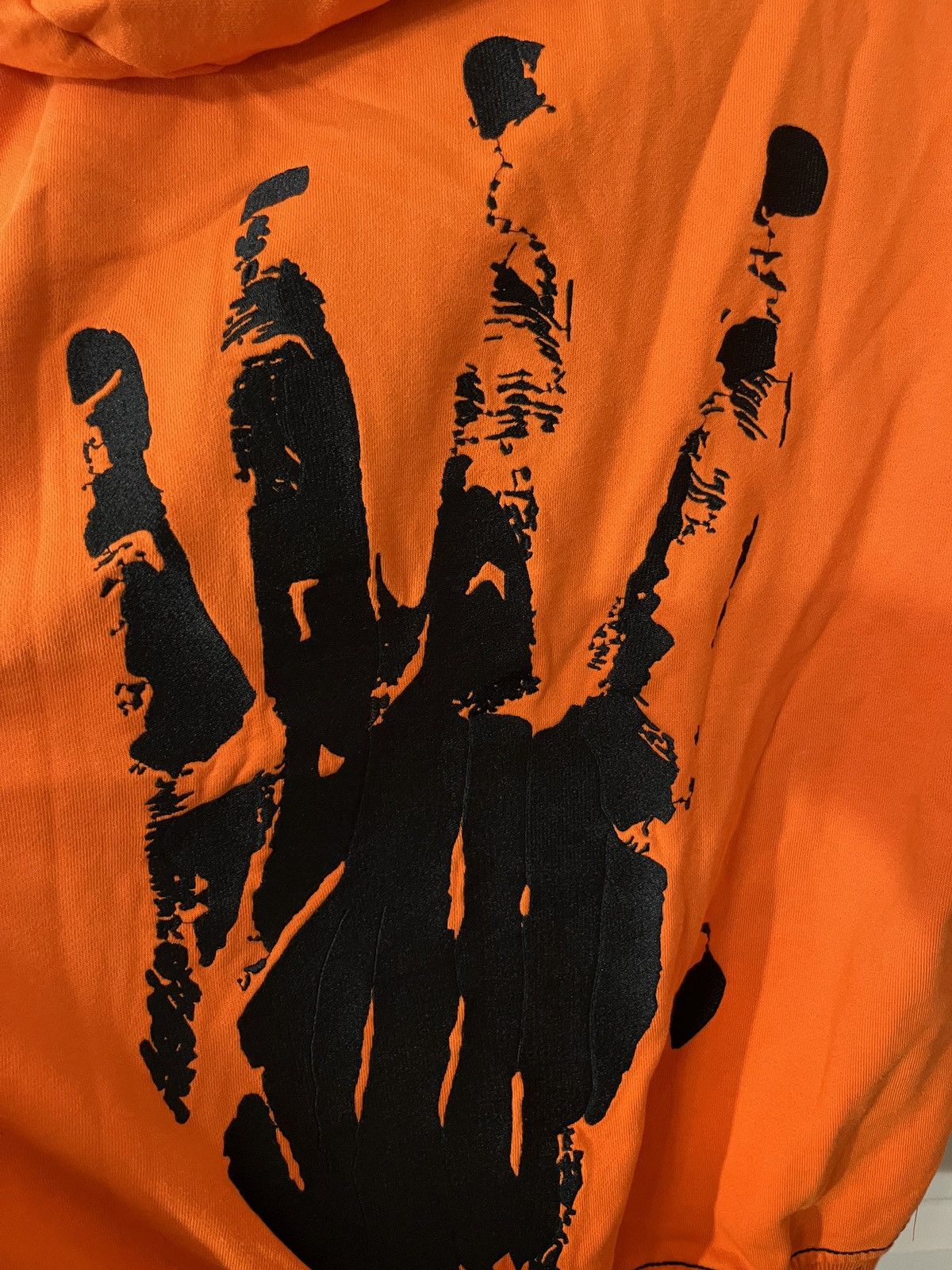 Revenge Revege Xxxtentacion Kill Contrast Zip Up Hoodie Orange Size US L / EU 52-54 / 3 - 10 Thumbnail