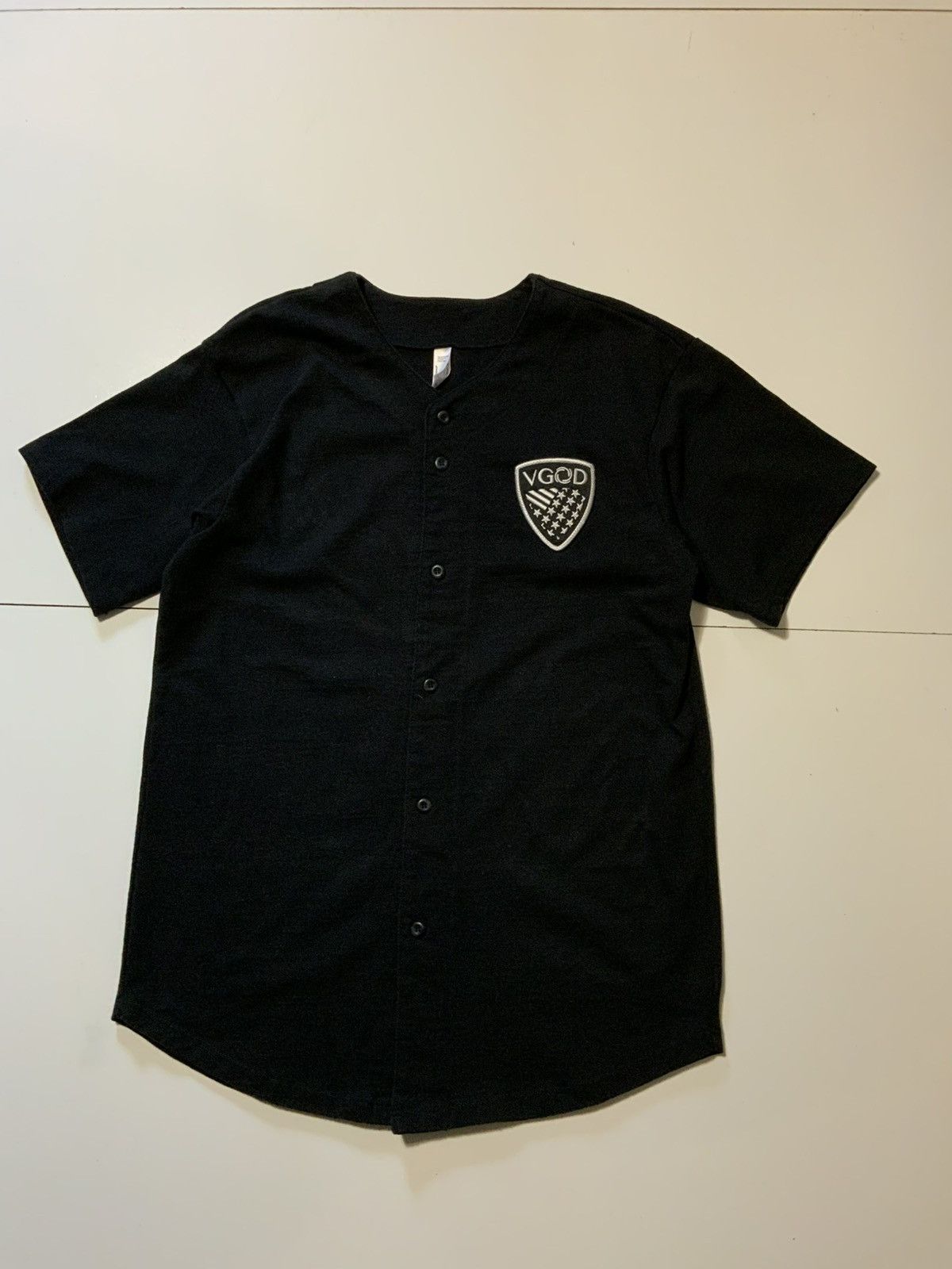 American Apparel American Apparel Team VGOD Limited S/S Black Baseball Jersey Size US S / EU 44-46 / 1 - 2 Thumbnail