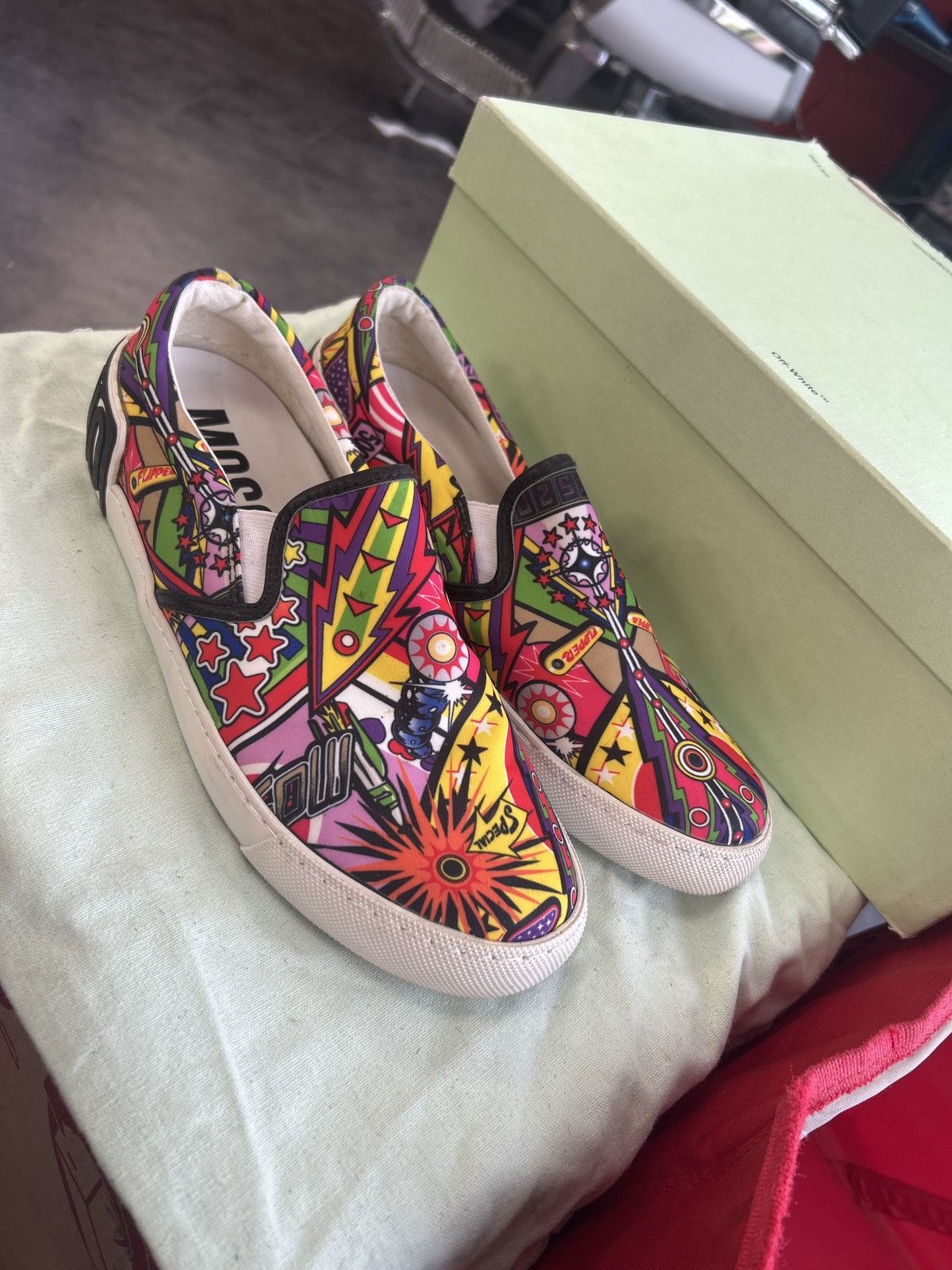 Moschino Moschino pinball slip on Size US 8 / IT 38 - 3 Thumbnail