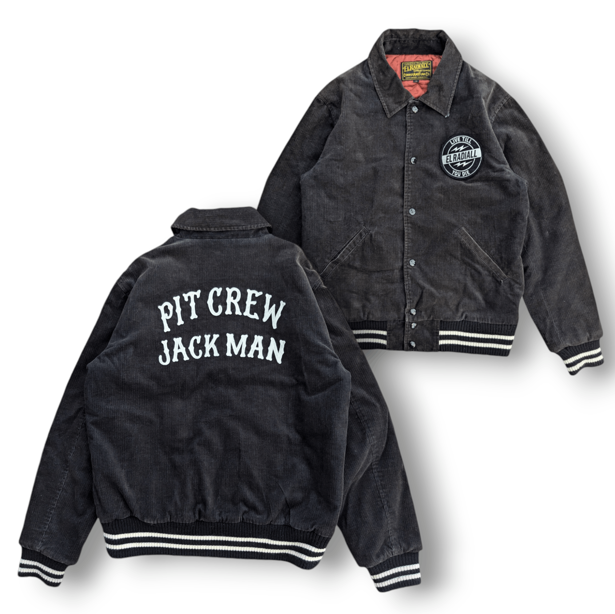 Radiall × Varsity × Varsity Jacket Rare El Radiall Pit Crew 
