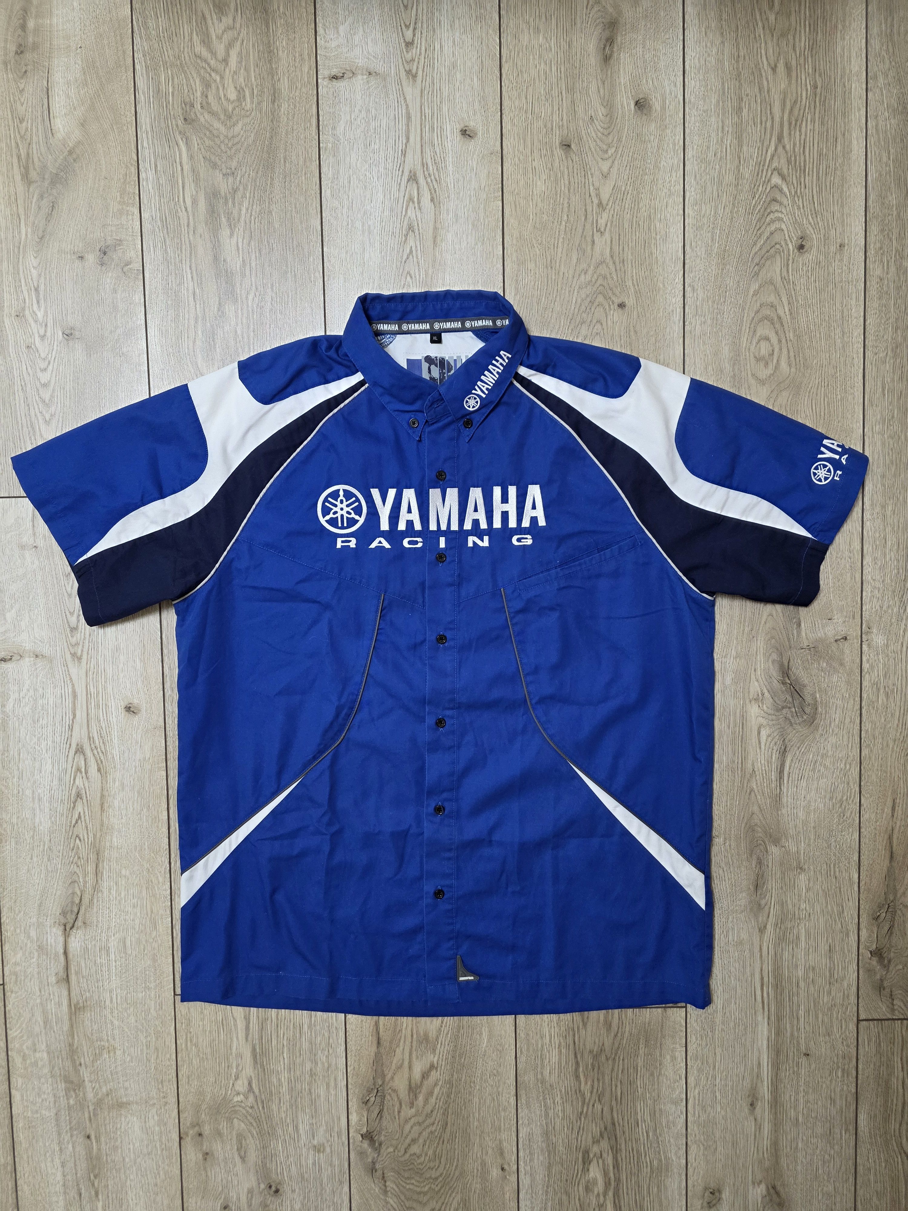 Formula 1 YAMAHA RACING VINTAGE SHIRT MOTOGP SHIRT CLASSIC BUTTON Size US XL / EU 56 / 4 - 1 Thumbnail