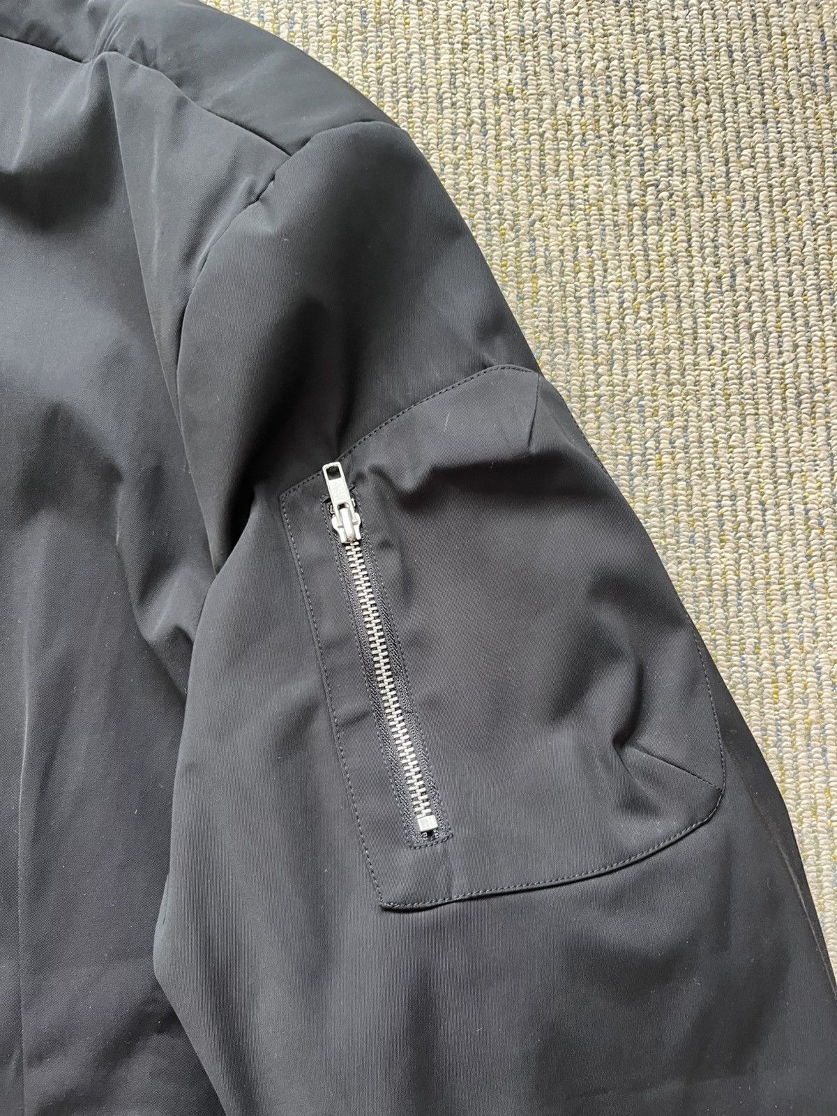 Random Identities Technical Twill Black Car Coat Size US S / EU 44-46 / 1 - 6 Thumbnail