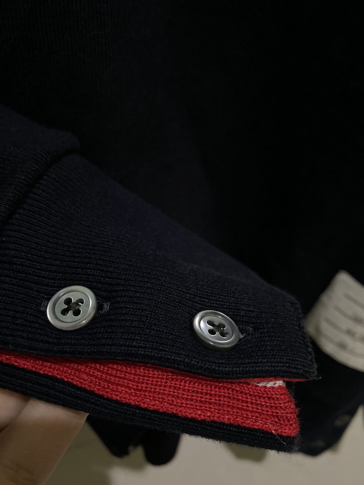 Thom Browne Thom browne grosgrain loopback crew sweat Size US L / EU 52-54 / 3 - 11 Thumbnail