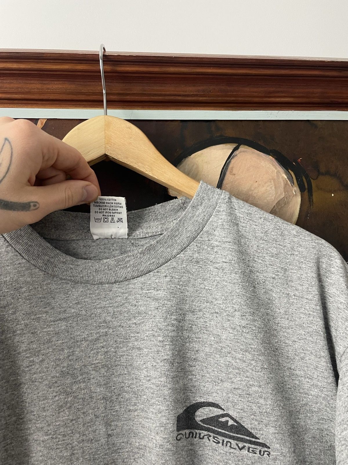 Quiksilver Quiksilver Vintage Surf Skate Hype Tee BoardRiding Australia Size US L / EU 52-54 / 3 - 3 Thumbnail