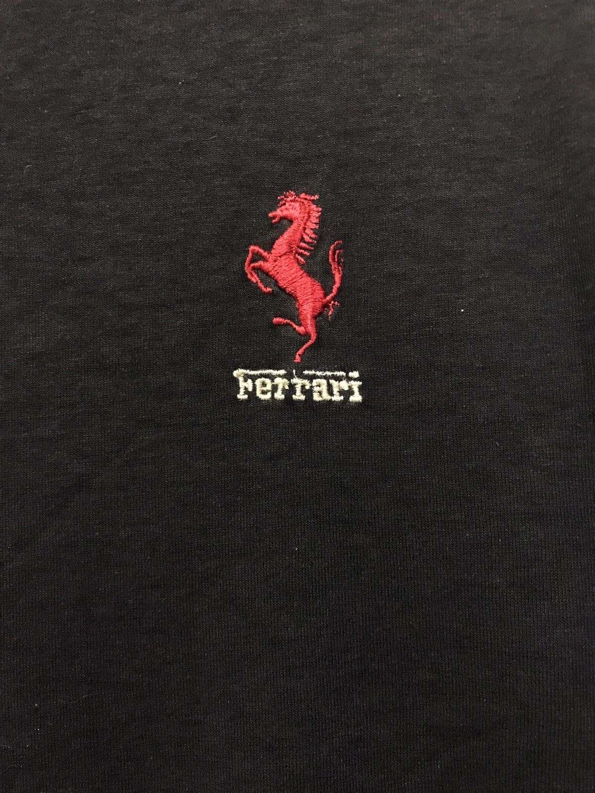 Ferrari × Vintage Vintage 80s Ferrari Racing T-Shirt Size US XL / EU 56 / 4 - 2 Thumbnail