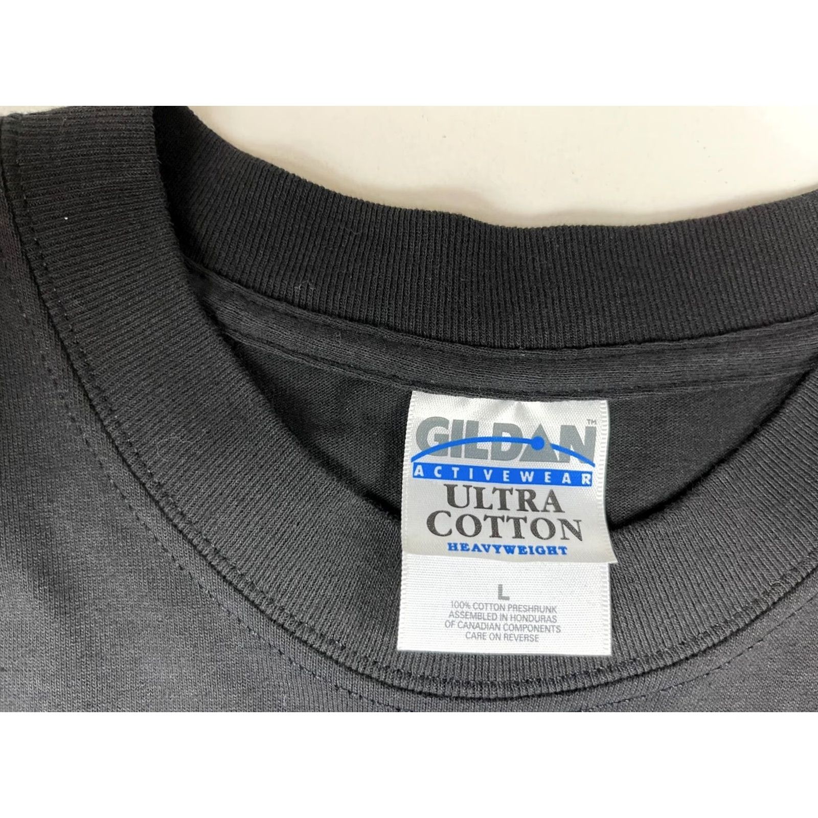 Gildan Men's Vintage House of Jazz New Orleans T-Shirt Sz L Crew Neck Short Sleeve Black 1997 90s Music Gildan Ultra Cotton Regular Mens Size US L / EU 52-54 / 3 - 5 Thumbnail