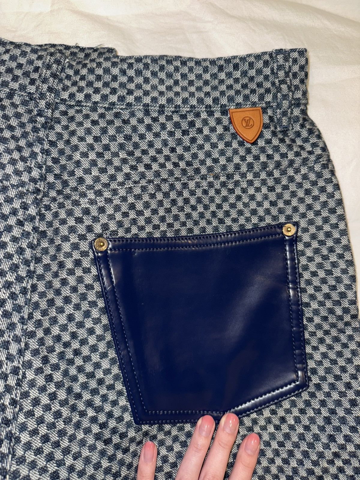 Louis Vuitton LV Denim Pants (Jeans) Navy Size US 31 - 3 Thumbnail