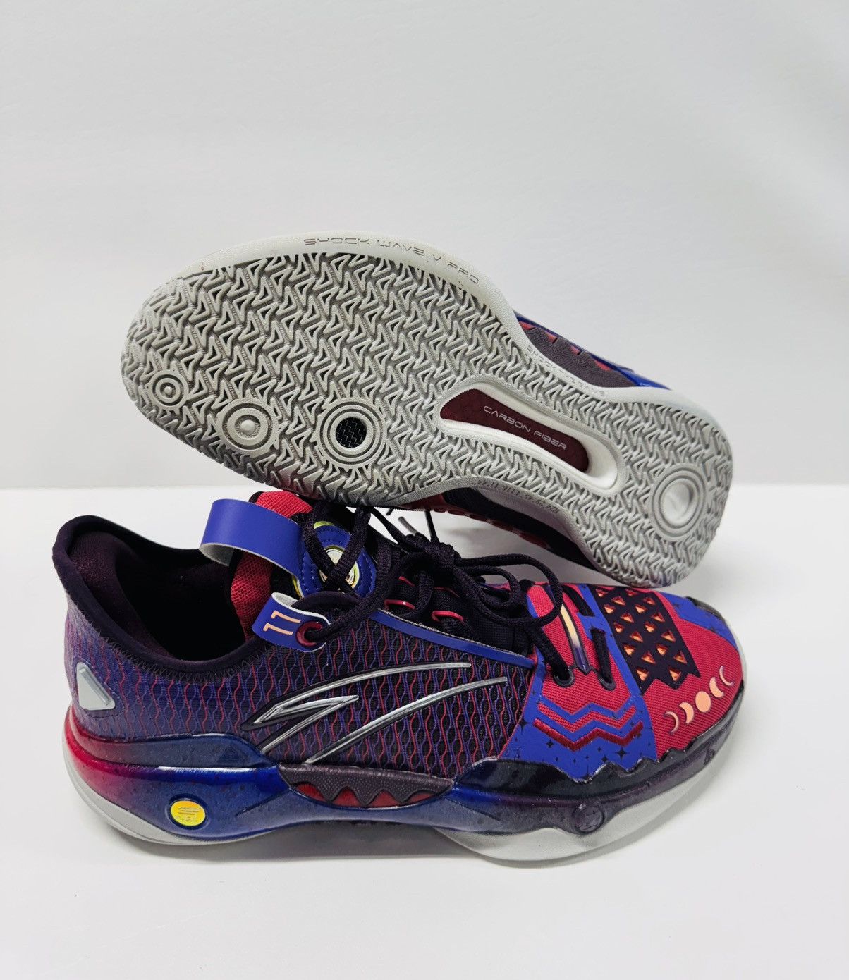 Other Anta Kyrie Irving x Shock Wave 5 Pro 'Moon’ Size US 11 / EU 44 - 1 Thumbnail