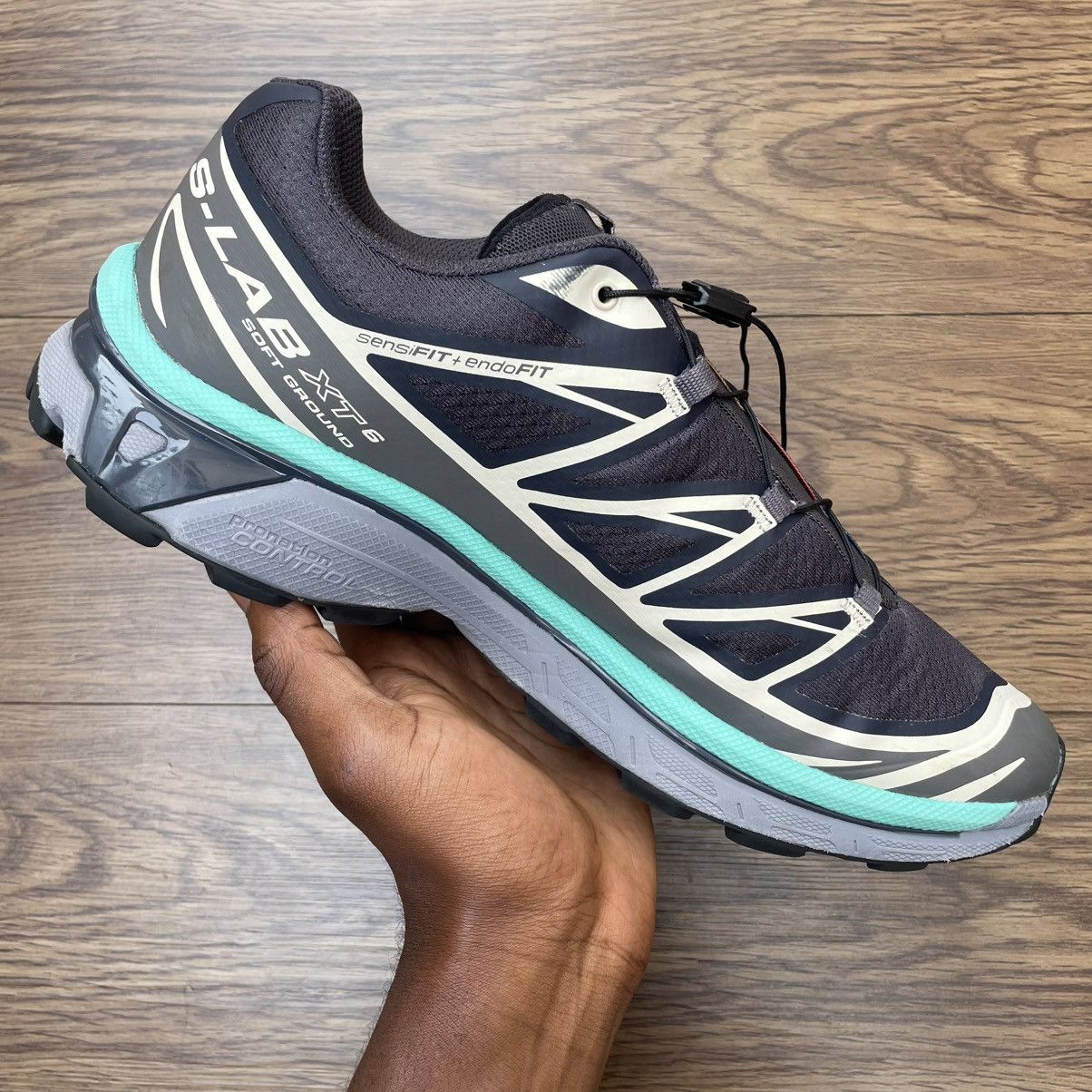 Salomon Salomon XT-6 "Nine Iron/Quicksilver" Size US 12 / EU 45 - 7 Thumbnail