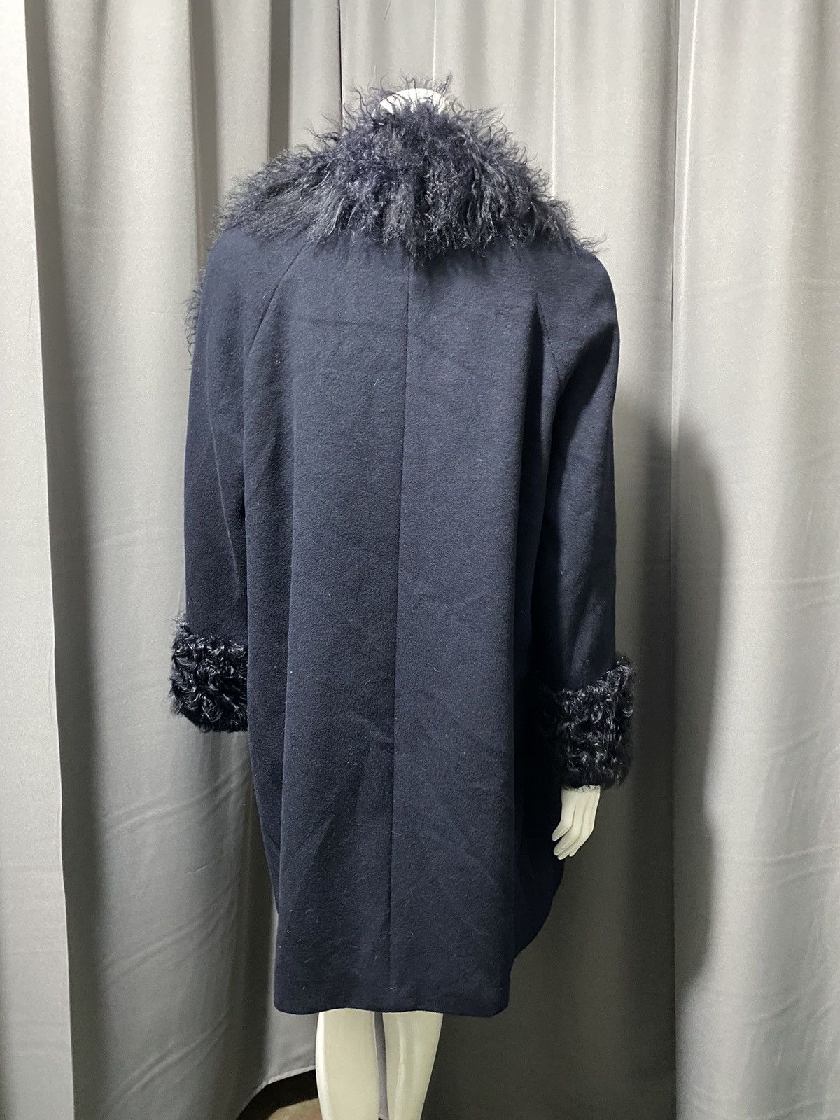 Other Et dieu Crea La femme Fur Wool Coat Size US M / EU 48-50 / 2 - 16 Thumbnail
