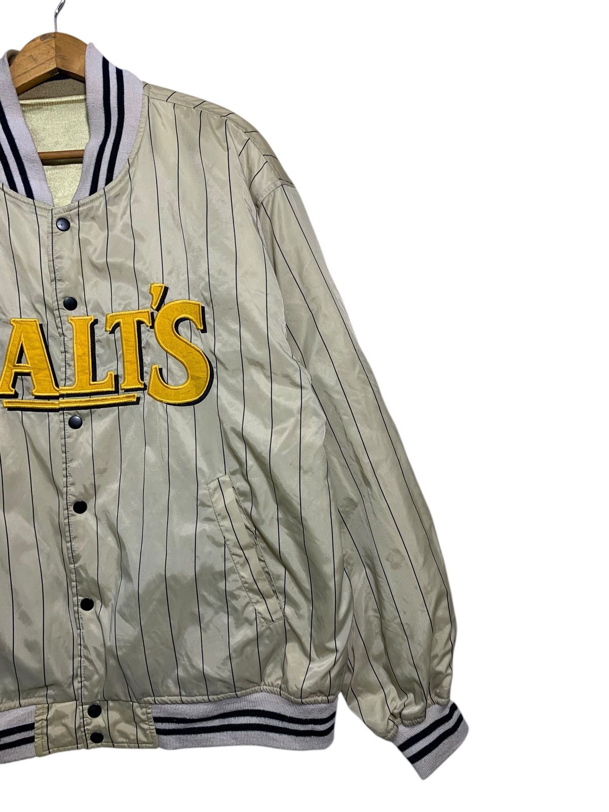 Japanese Brand 🔥VTG MALTS BEER VARSITY JACKETS REVERSIBLE Size US L / EU 52-54 / 3 - 3 Thumbnail