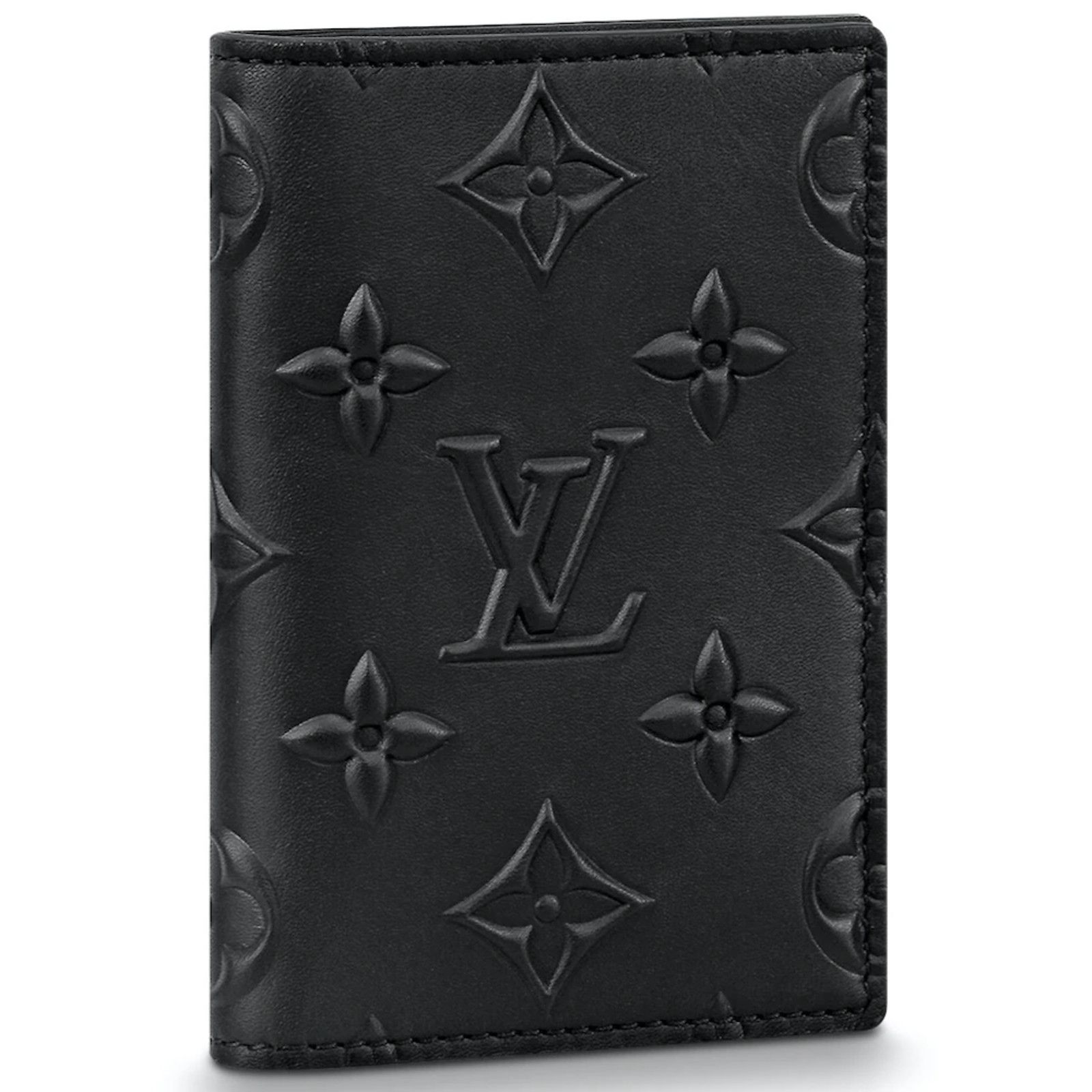 Louis Vuitton Louis Vuitton Leather Logo Slender Pocket Organizer Wallet Size ONE SIZE - 1 Thumbnail
