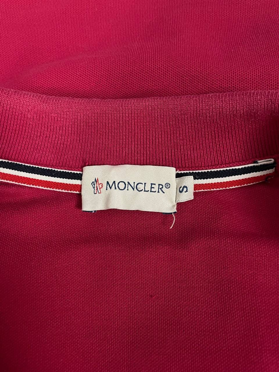 Moncler Moncler Polo Pink Women Tee Size US S / EU 44-46 / 1 - 10 Thumbnail
