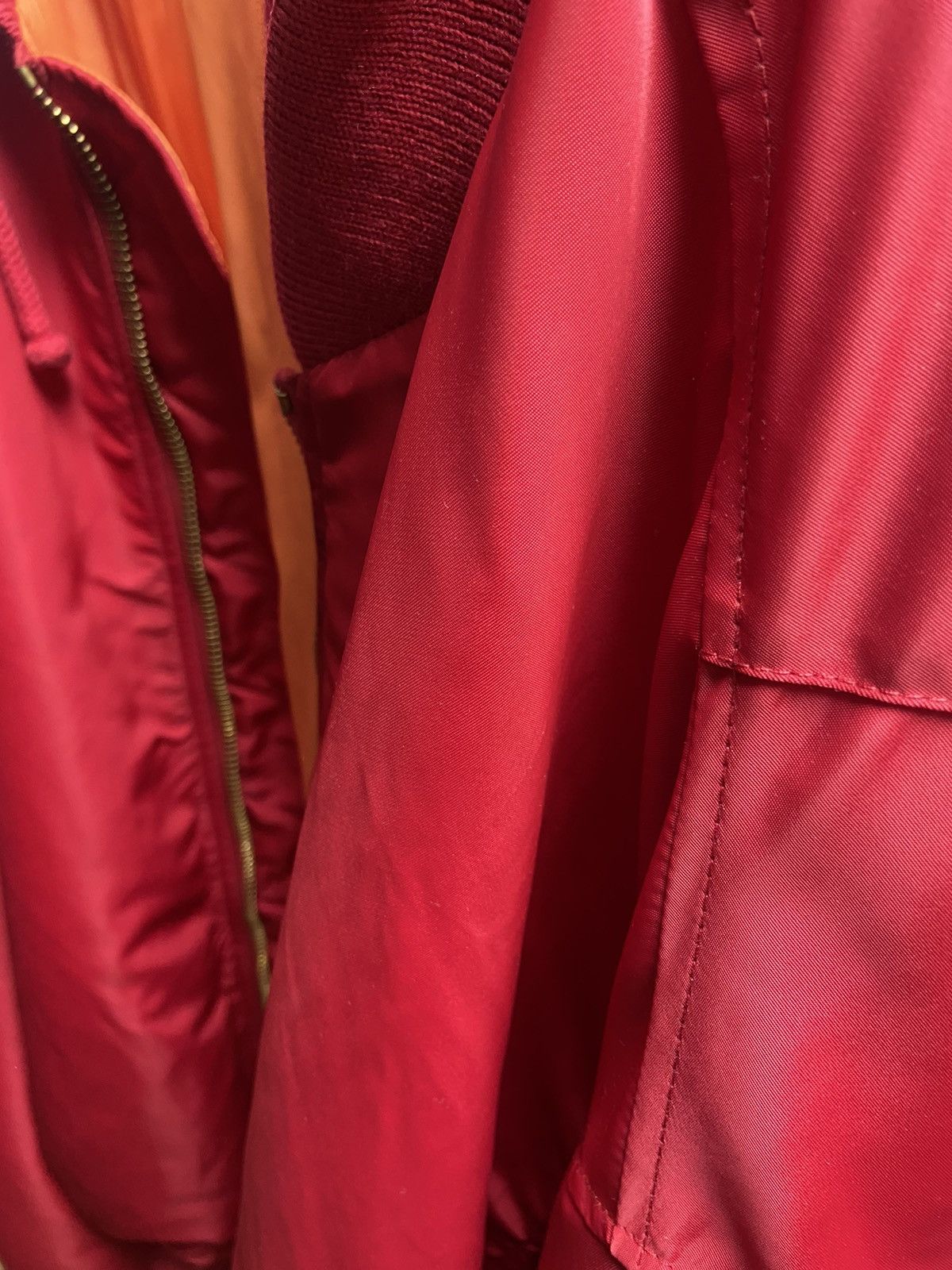 Vetements XS VETEMENTS fw16 Oversized RED bomber jacket Size US XS / EU 42 / 0 - 10 Thumbnail