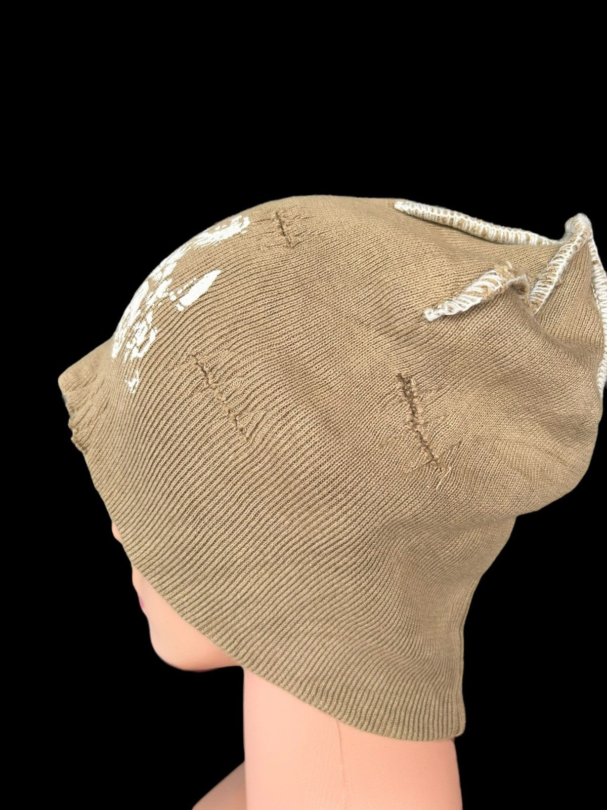 Japanese Brand × Kapital × Vintage Japanese Distressed Punk Bondage Style Beanie Hats Size ONE SIZE - 7 Thumbnail