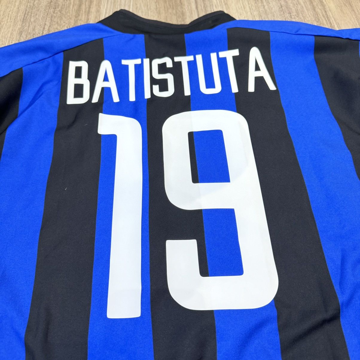Nike Inter milan 02/03 player issue home shirt #19 Batistuta Size US M / EU 48-50 / 2 - 4 Thumbnail