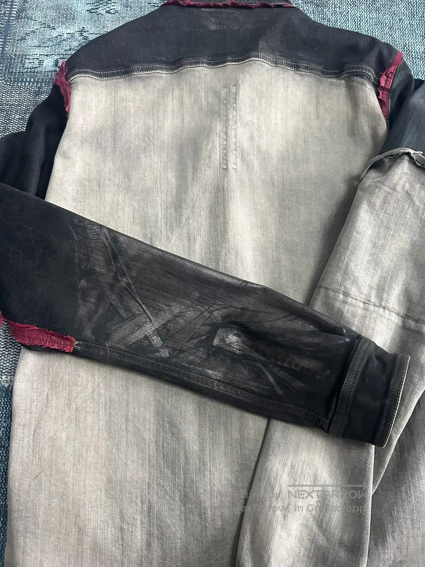 Rick Owens Drkshdw Rick Owens Waxed Panel Jacket. Size US M / EU 48-50 / 2 - 7 Thumbnail