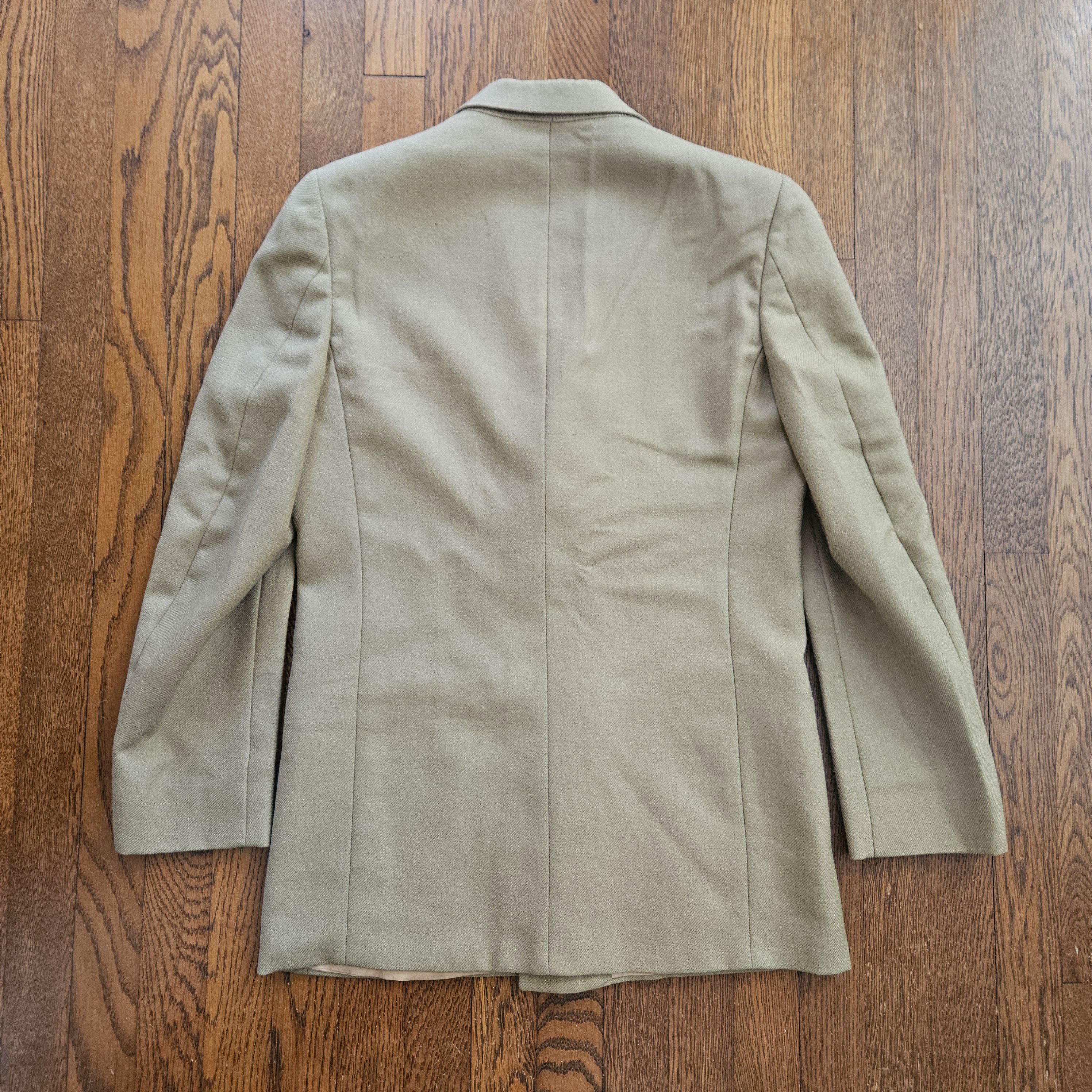 Givenchy Vintage Givenchy Double Breasted Camel Hair Cream Blazer Size US S / EU 44-46 / 1 - 6 Thumbnail