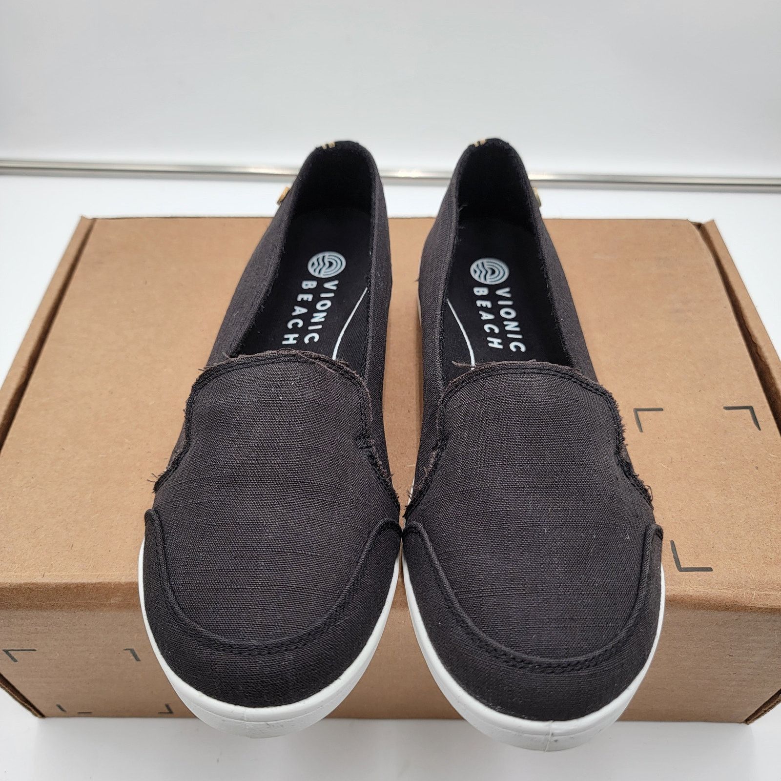 Vionic Vionic Beach Wmns Manzanita Linen Comfort Sneakers Sz 6(133) Size US 9 / IT 39 - 4 Thumbnail