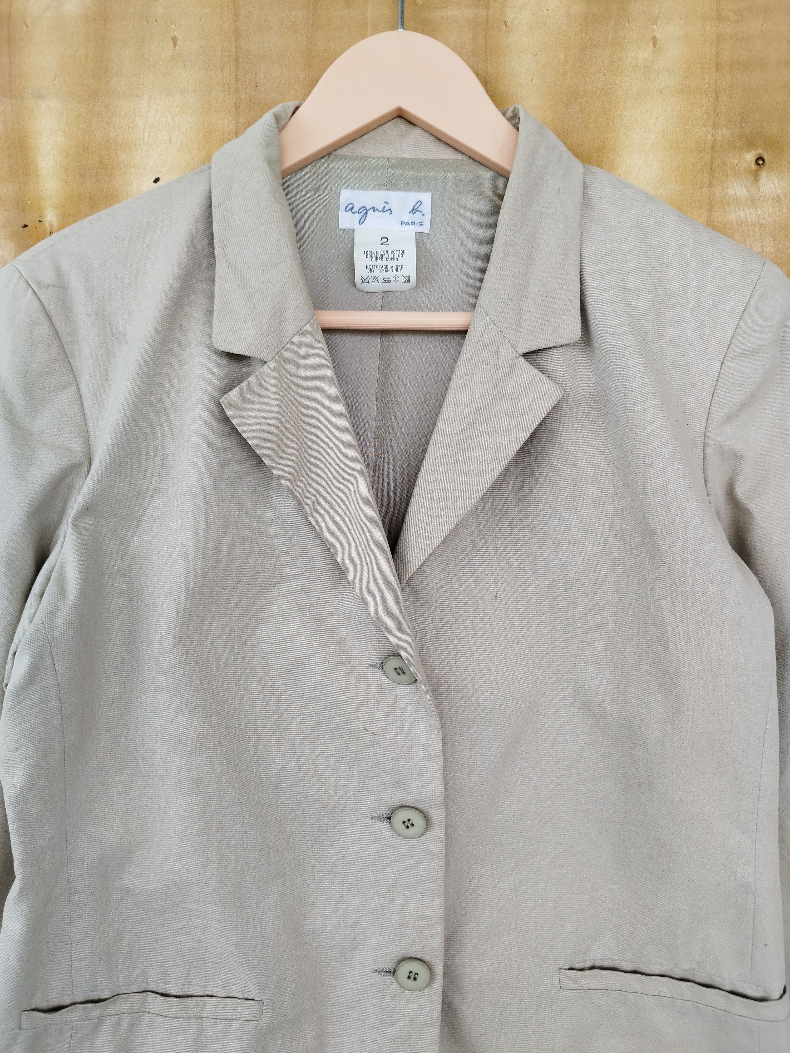 agnes b. Agnes B jacket Size S / US 4 / IT 40 - 2 Thumbnail