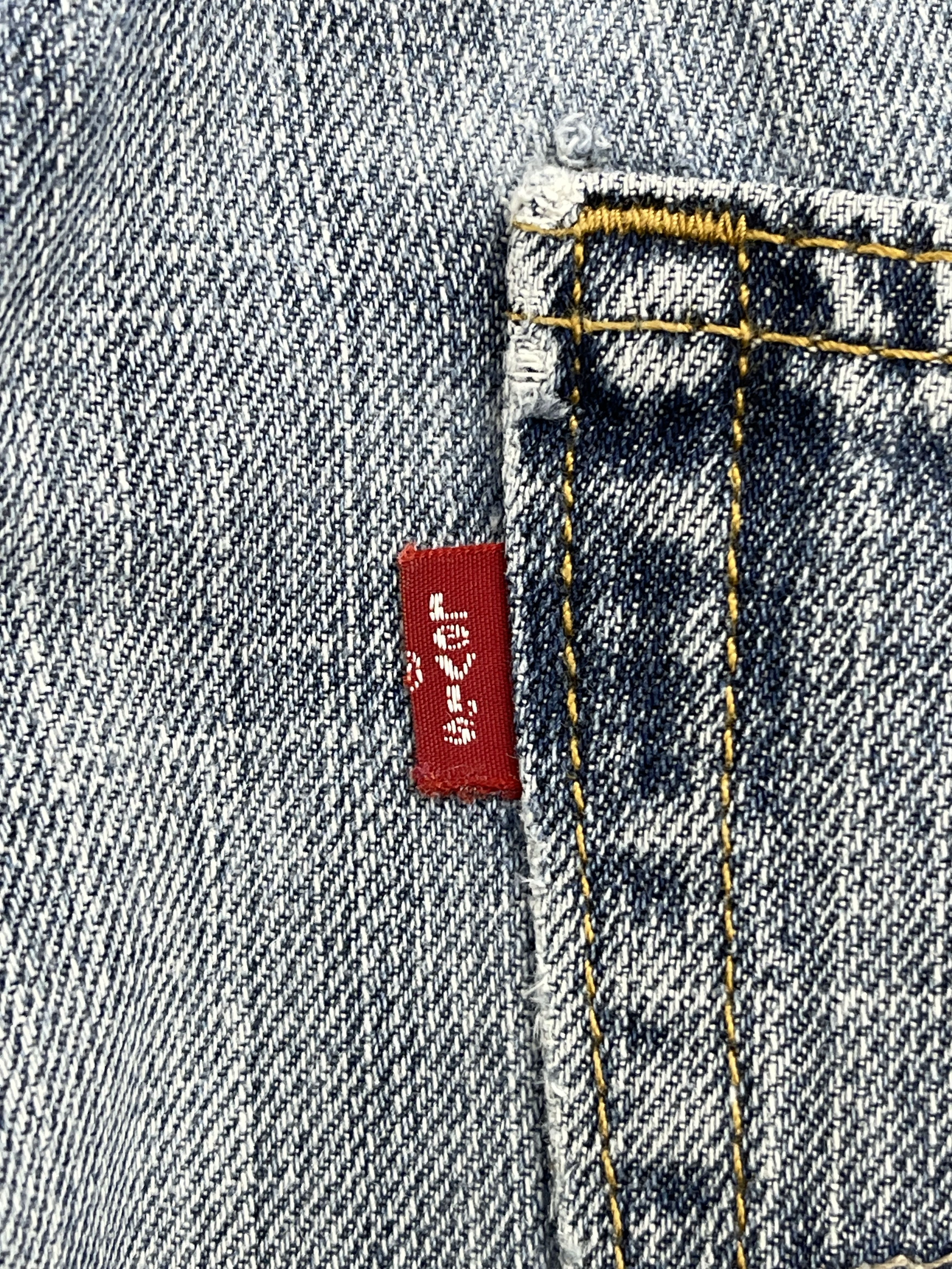 Levi's × Vintage Light Washed Vintage Levis 559 Jeans DP2505 Size US 33 - 6 Thumbnail