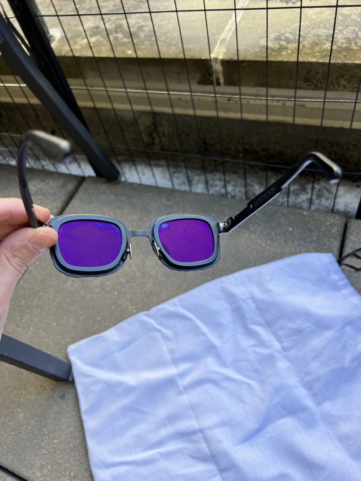 Kuboraum Kuboraum Maske Z8 Black Sunglasses Size ONE SIZE - 16 Thumbnail