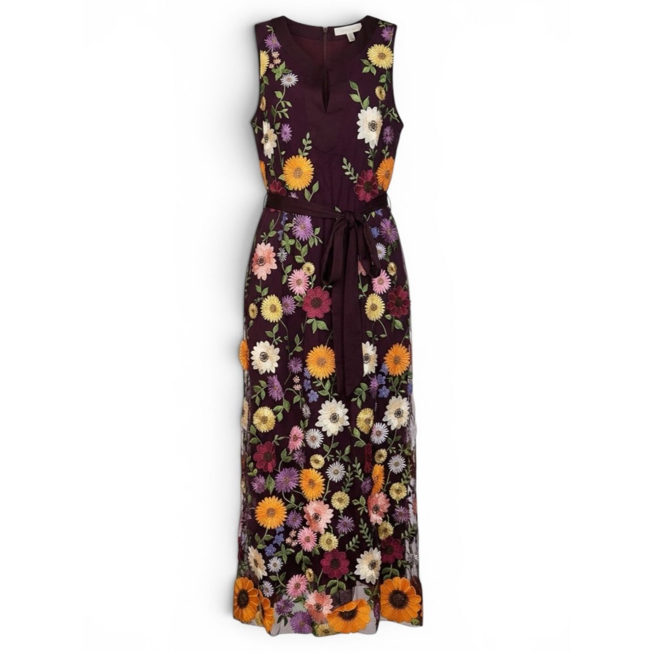 Other Etcetera “Fete” Embroidered Floral Maxi Dress - Size 8 Size M / US 6-8 / IT 42-44 - 1 Thumbnail