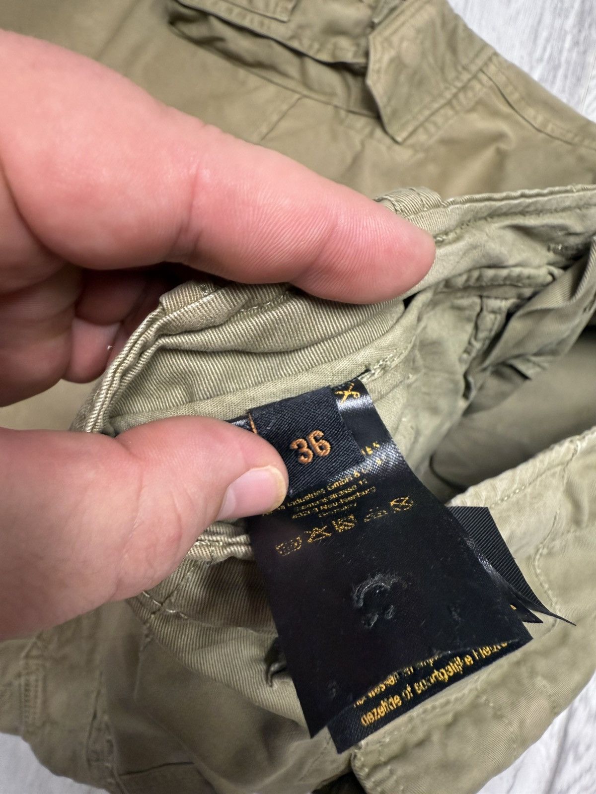 Alpha Industries Alpha Industries Olive Tactical Cargo Pants Military Style Size US 36 / EU 52 - 15 Thumbnail