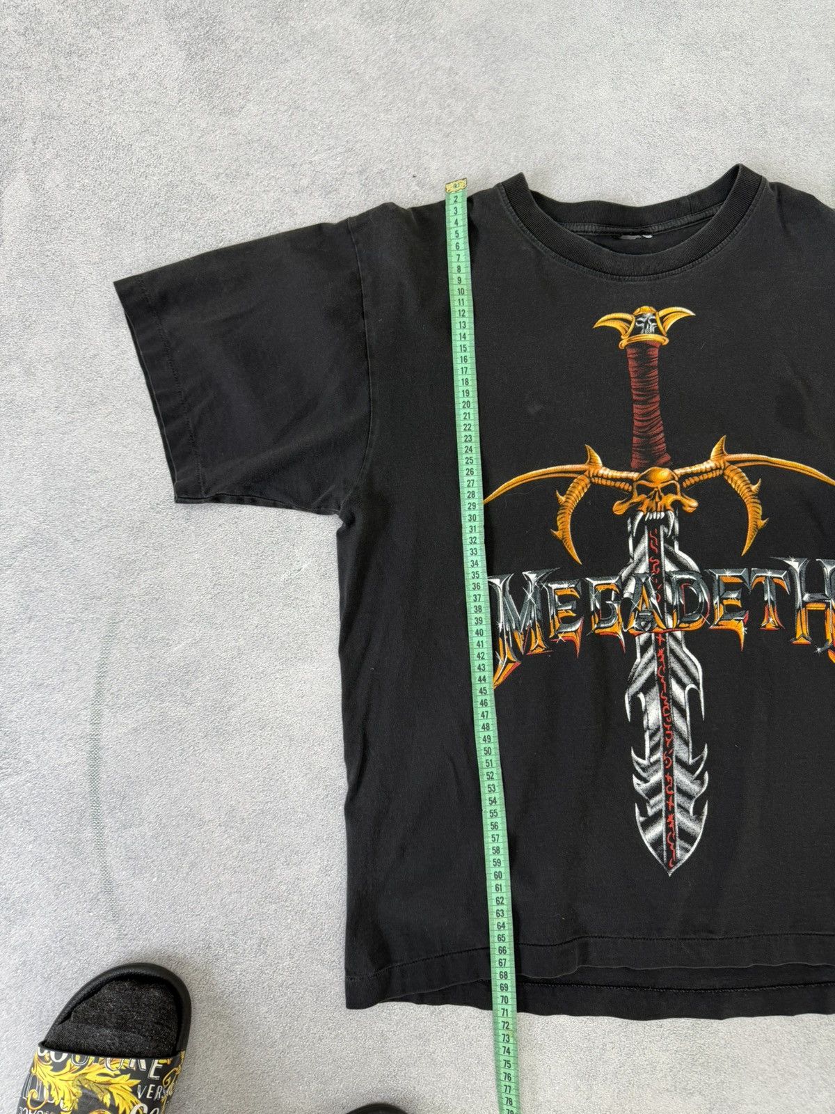 Band Tees VINTAGE MEGADETH 1997 mega tess band t-shirt traviss scott Size US M / EU 48-50 / 2 - 11 Thumbnail