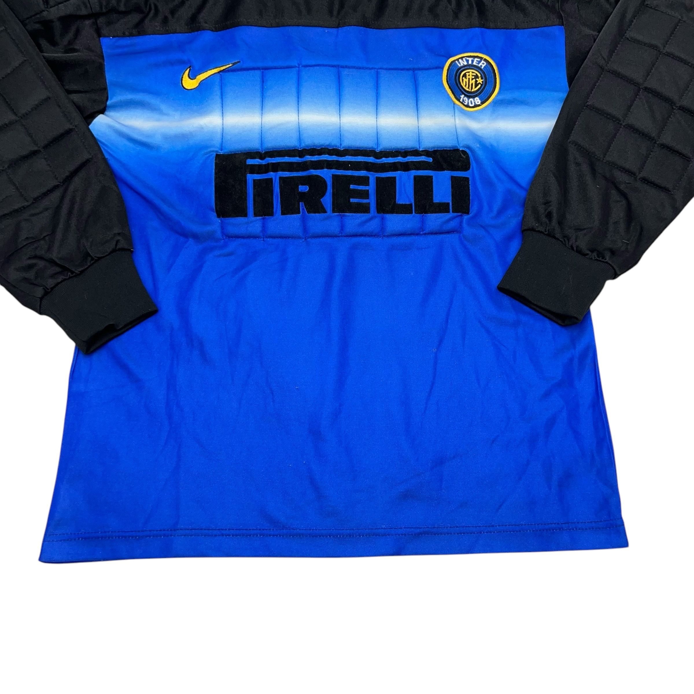 Nike × Vintage Vintage Inter Milan Goalkeeper Nike Jersey Very Rare 98/99 Size US M / EU 48-50 / 2 - 5 Thumbnail
