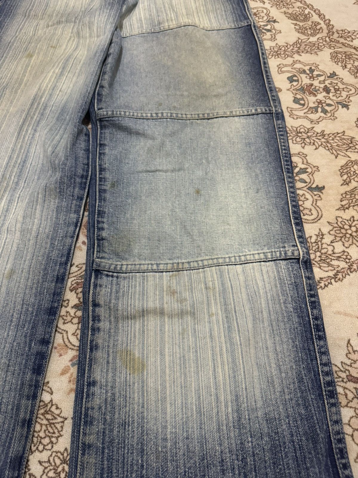 Japanese Brand × Le Grande Bleu (L.G.B.) × Vintage Vintage Y2K Enyce Dirty Baggy Jeans Size US 32 / EU 48 - 4 Thumbnail