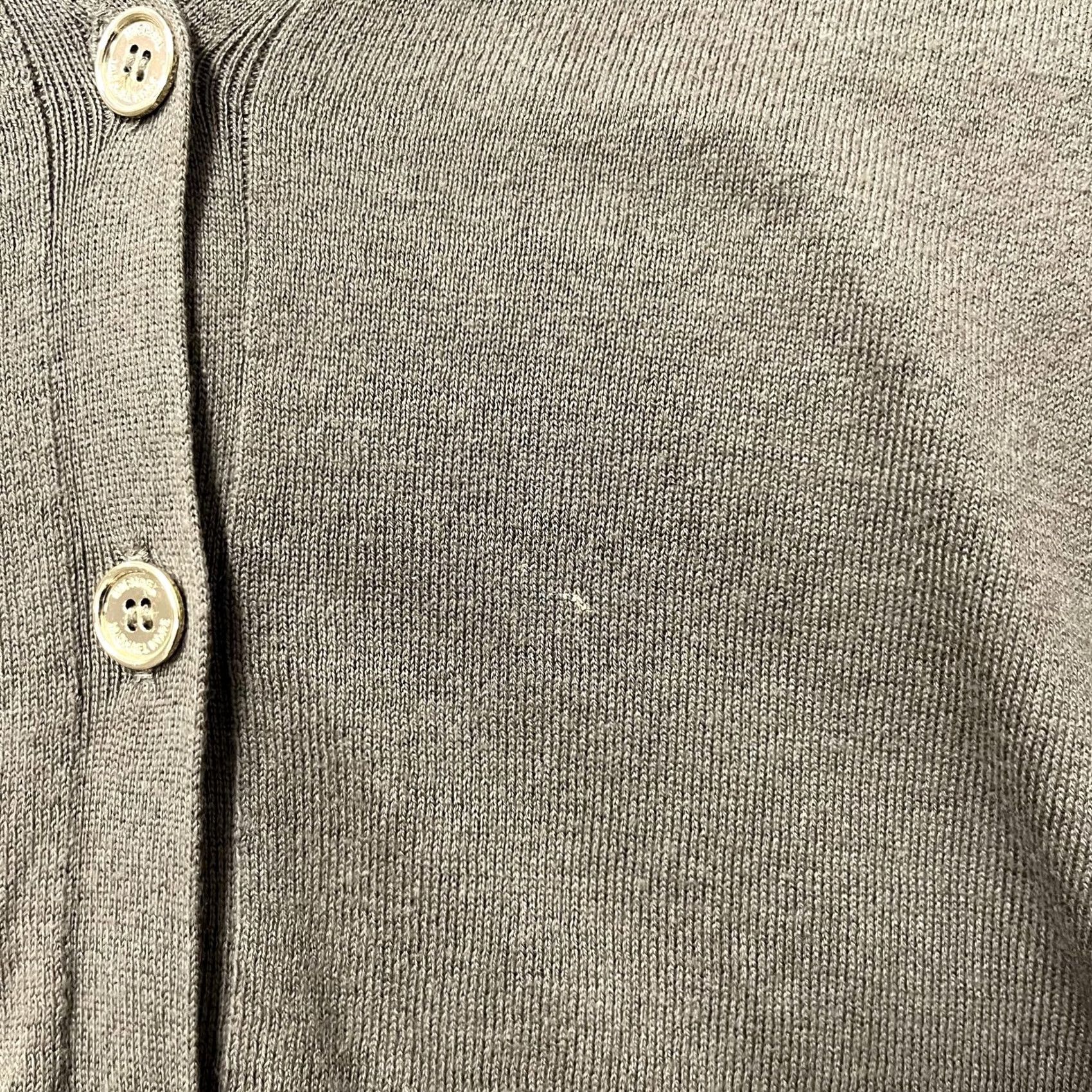 Michael Kors Michael Kors Cardigan Sweater Womens Medium Green V Neck Button Knit Long Sleeve Size M / US 6-8 / IT 42-44 - 7 Thumbnail