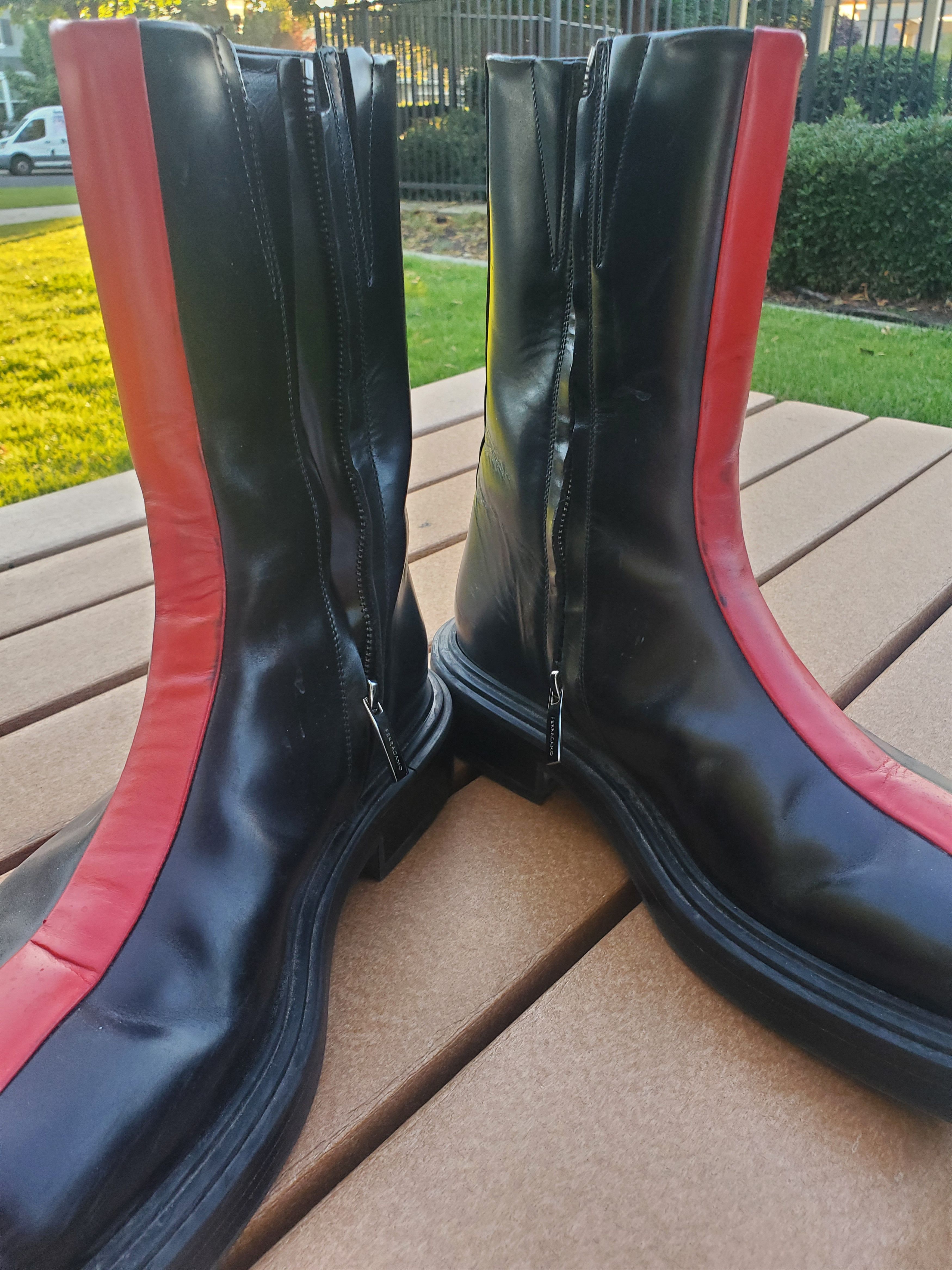 Salvatore Ferragamo Florentia Boots Size US 8 / EU 41 - 4 Thumbnail